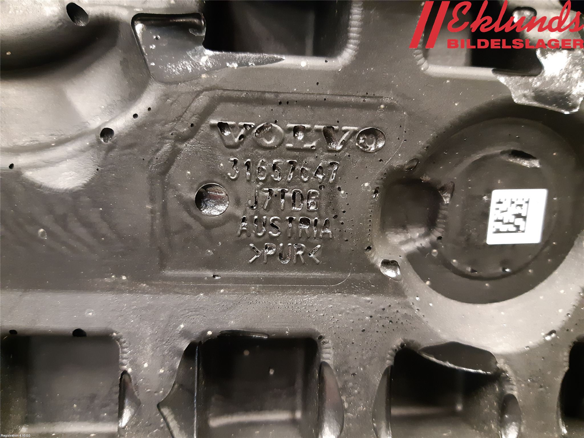 Volvo XC60 18- Motorkåpa