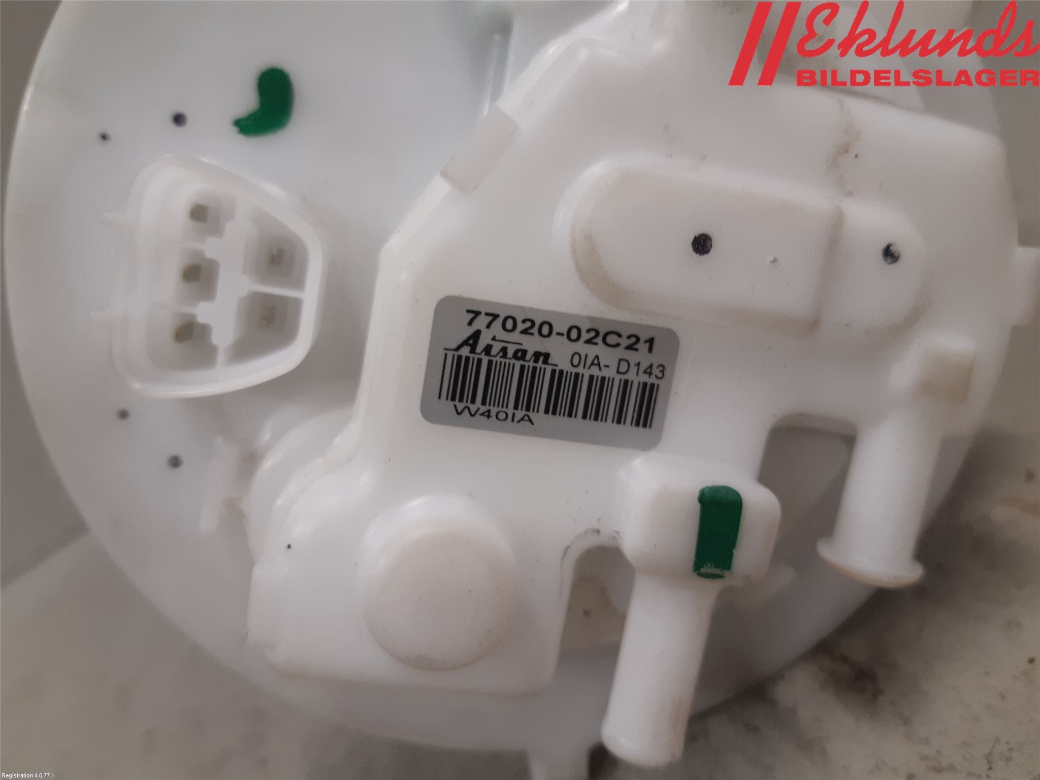 Toyota COROLLA 19- Bränslepump El