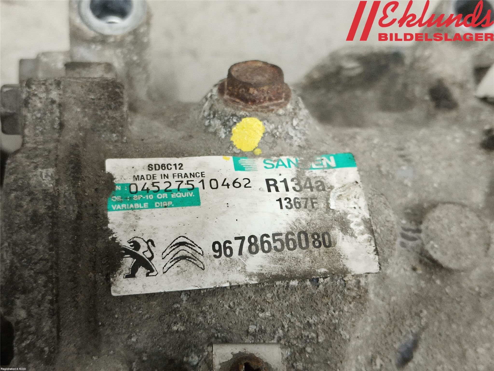 Peugeot 208 12-15 Ac Kompressor