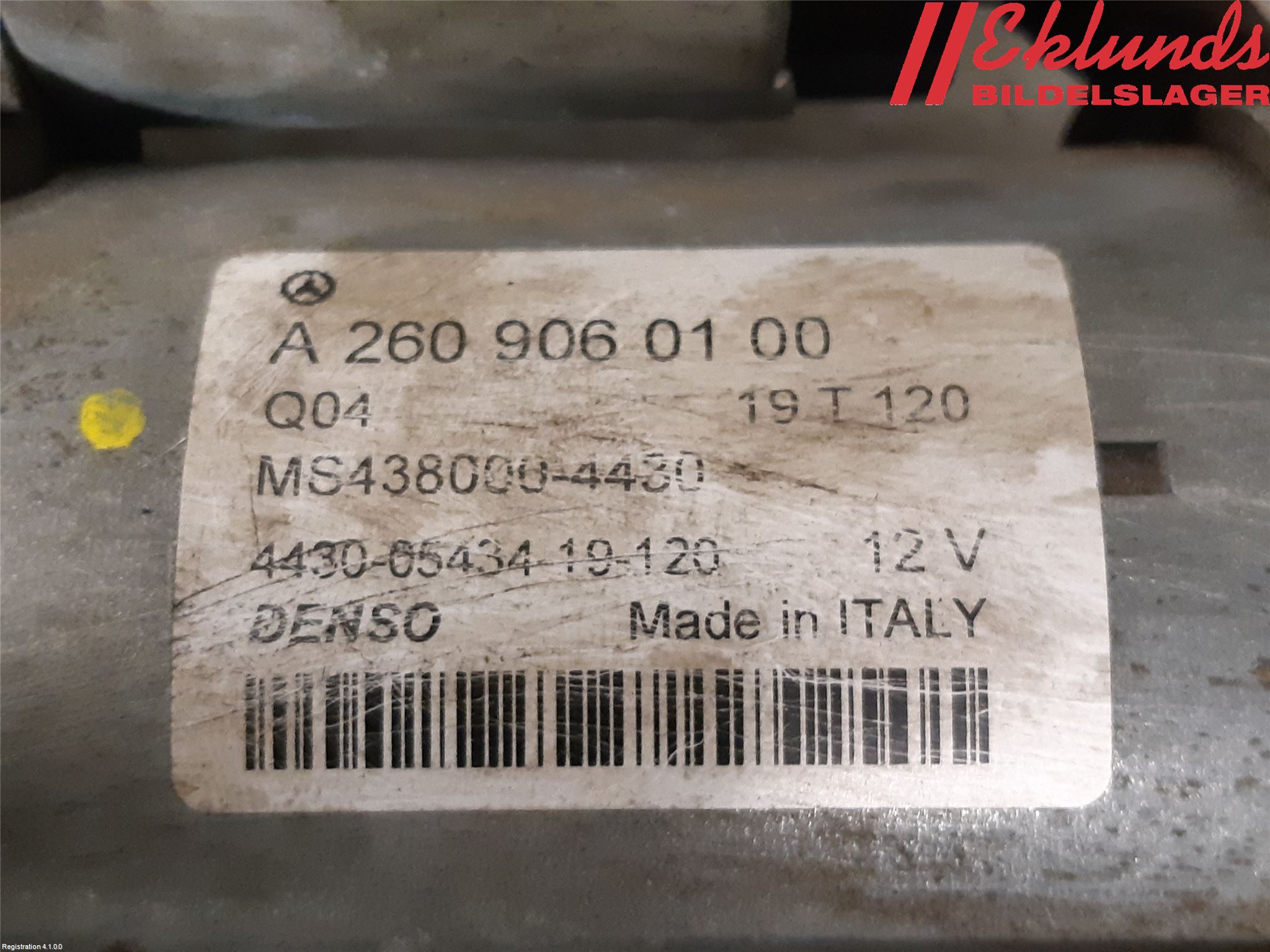 Mercedes-Benz MB CLA-KLASS (C118/X118) 19- Startmotor
