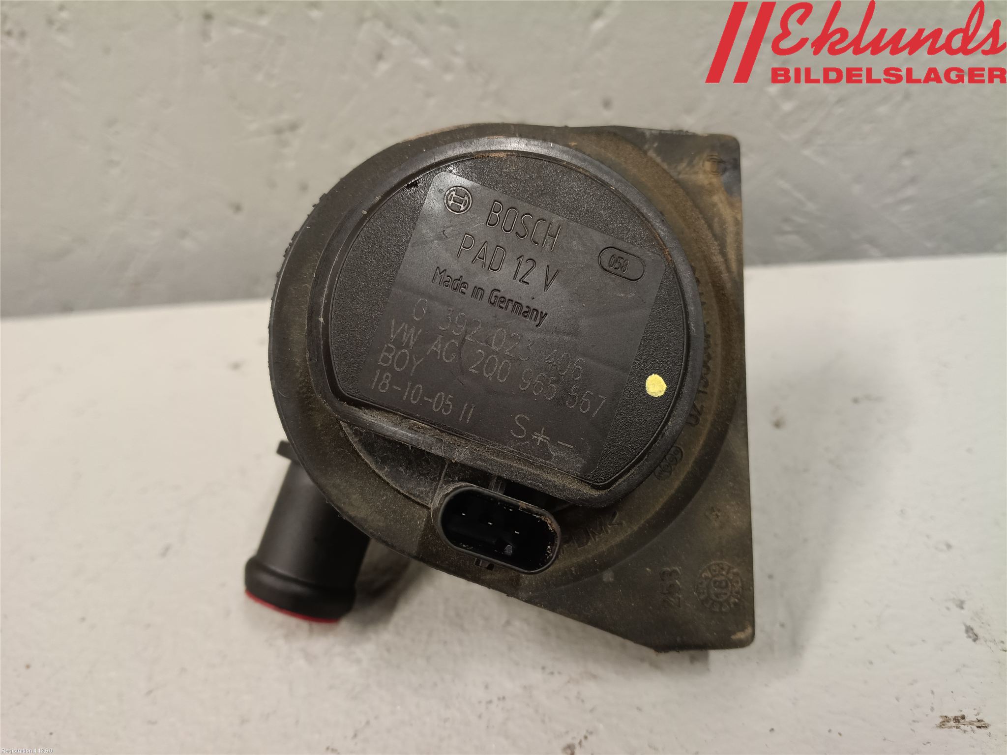 Audi A3/S3 8V 13-20 Värme Cirkulationspump