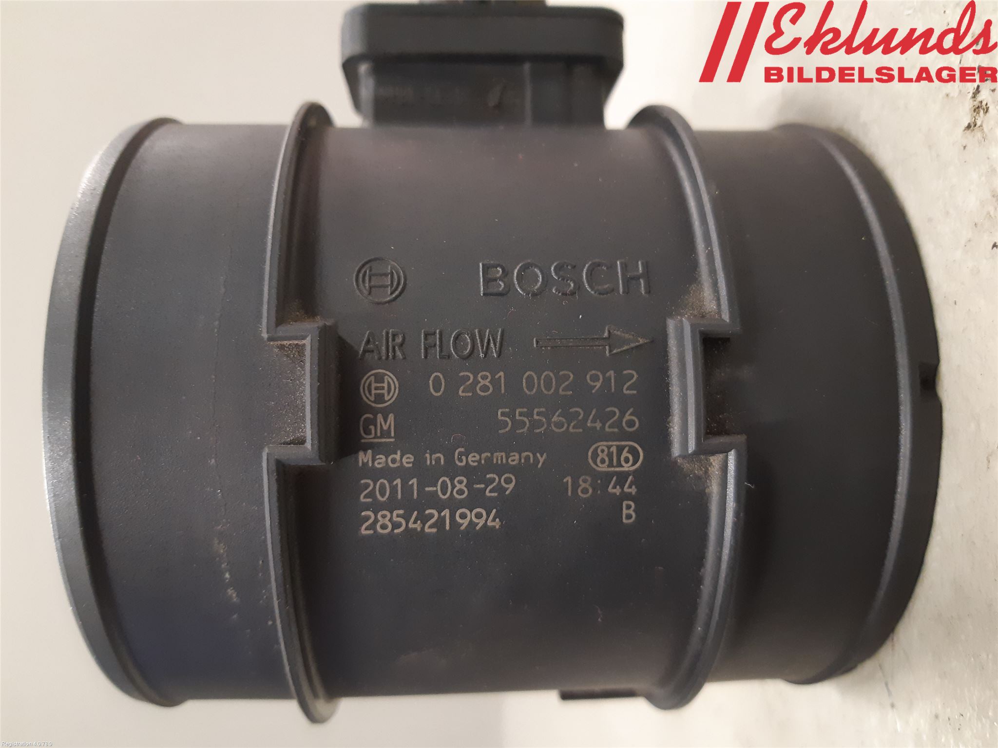 Opel INSIGNIA 09-16 Injluftmassamätare