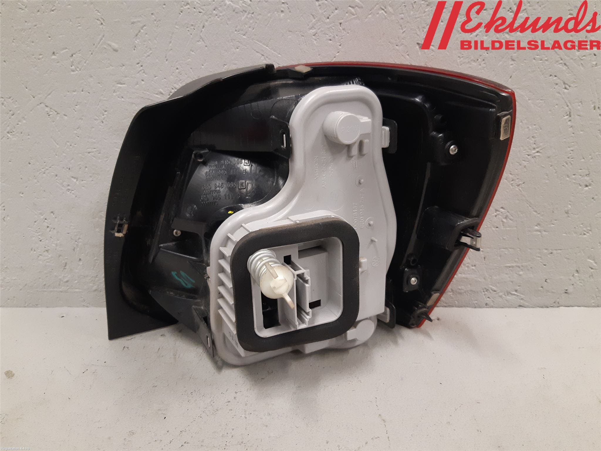 Volkswagen VW POLO 10-17 Bakljus Vänster