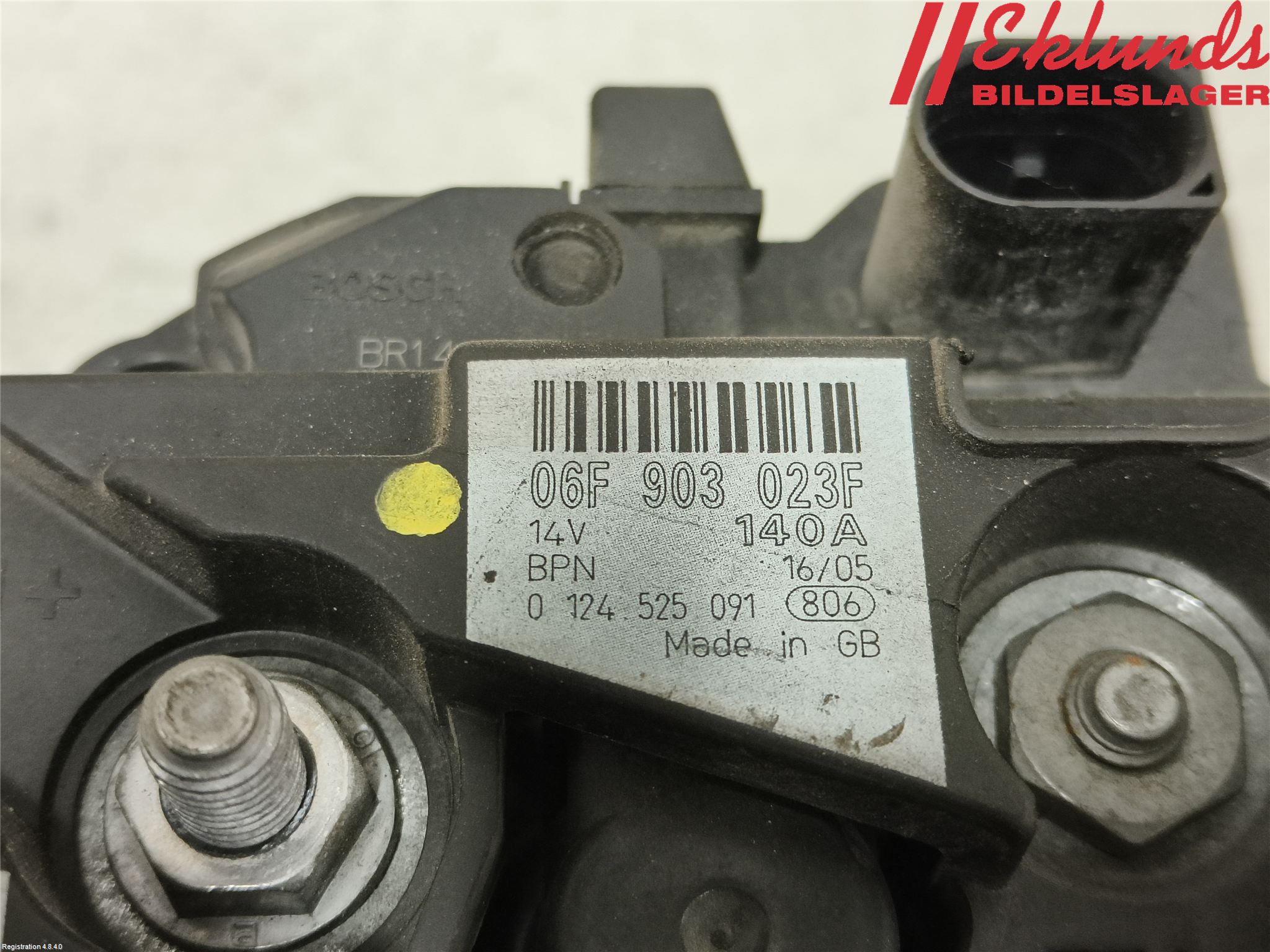 Volkswagen VW GOLF V 04-09 Generator