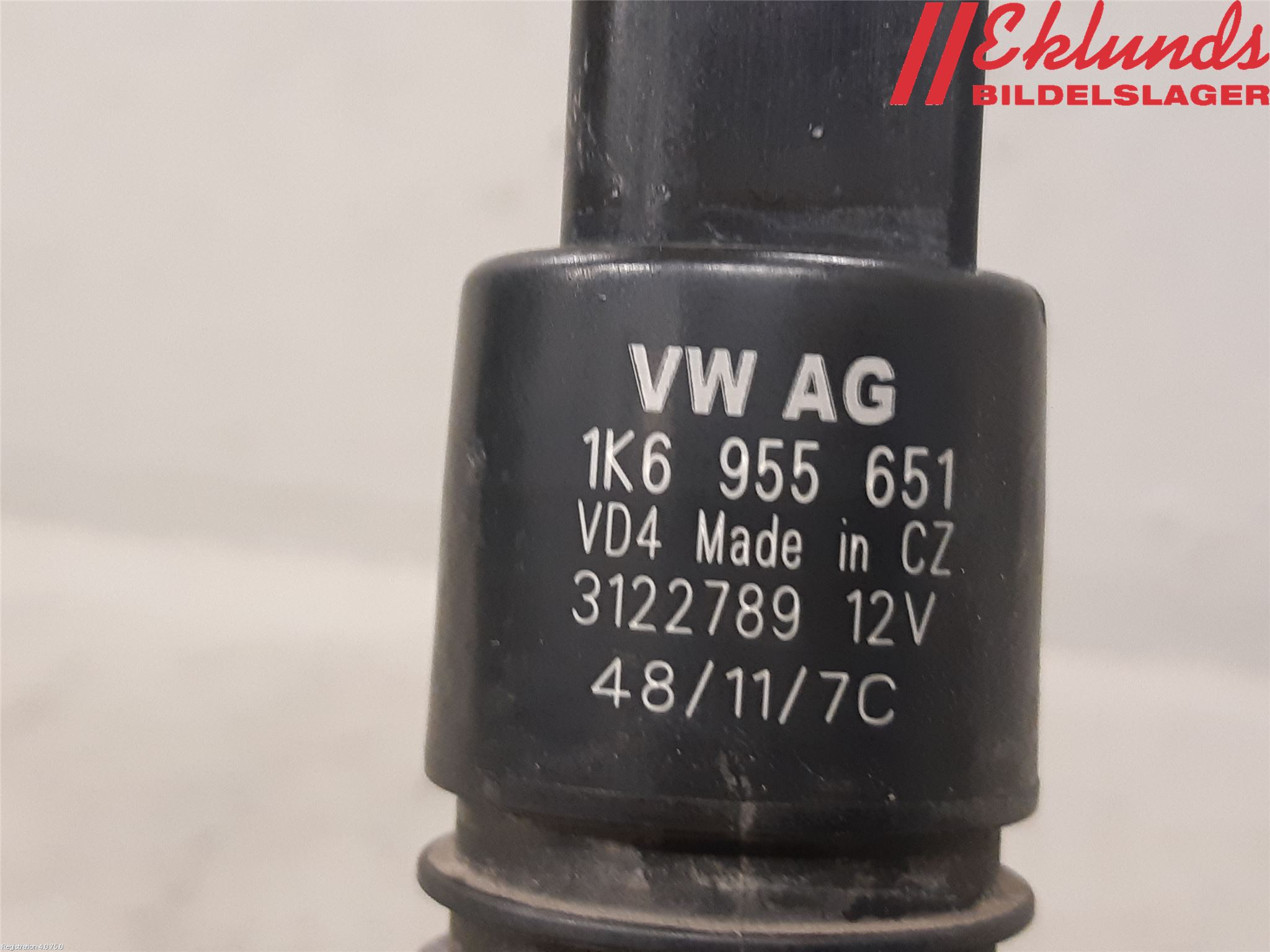 Volkswagen VW UP! / E-UP! Spolarpump Vindruta