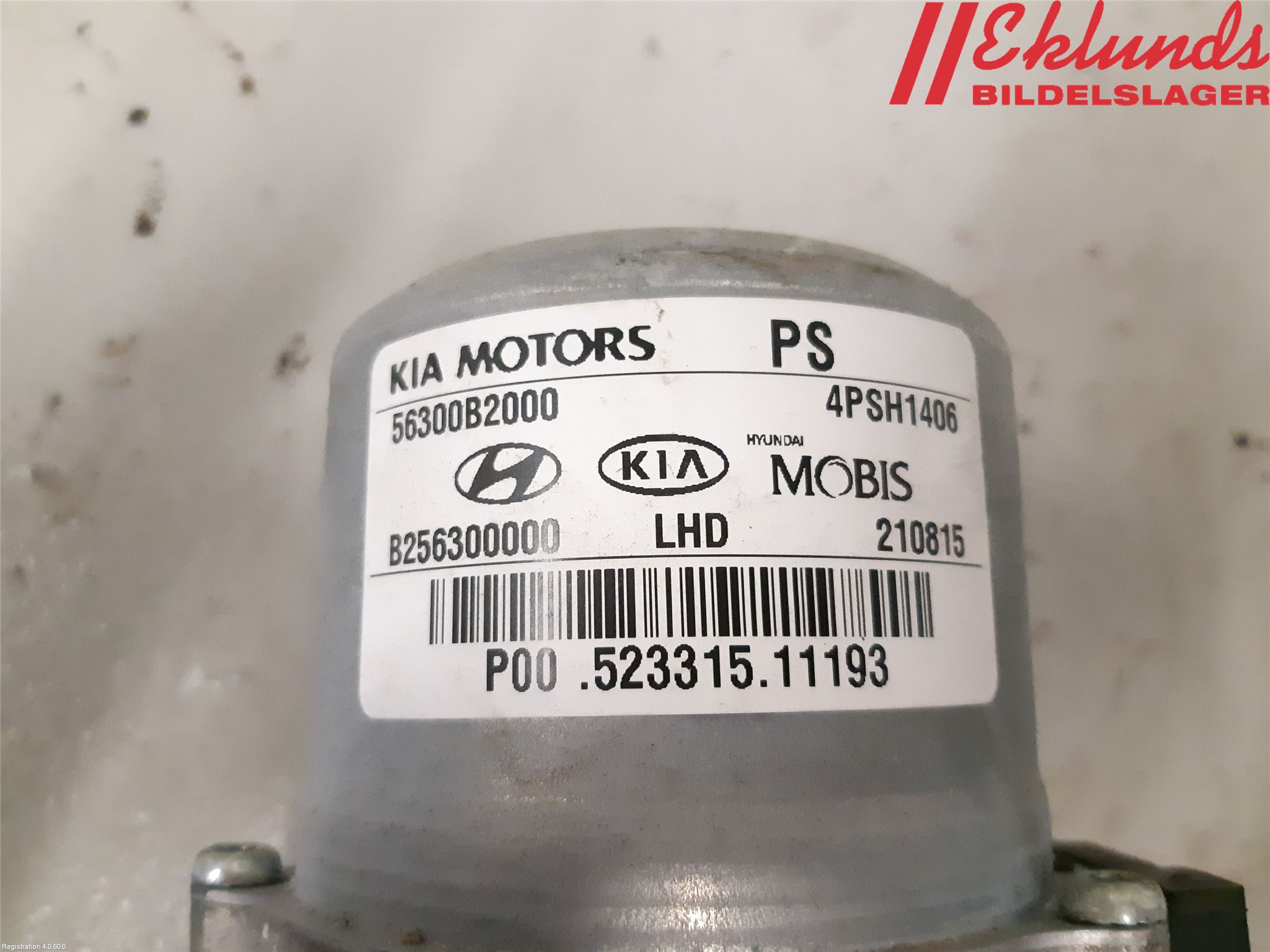 Kia SOUL 09- Rattaxelagg Med Inb Servo