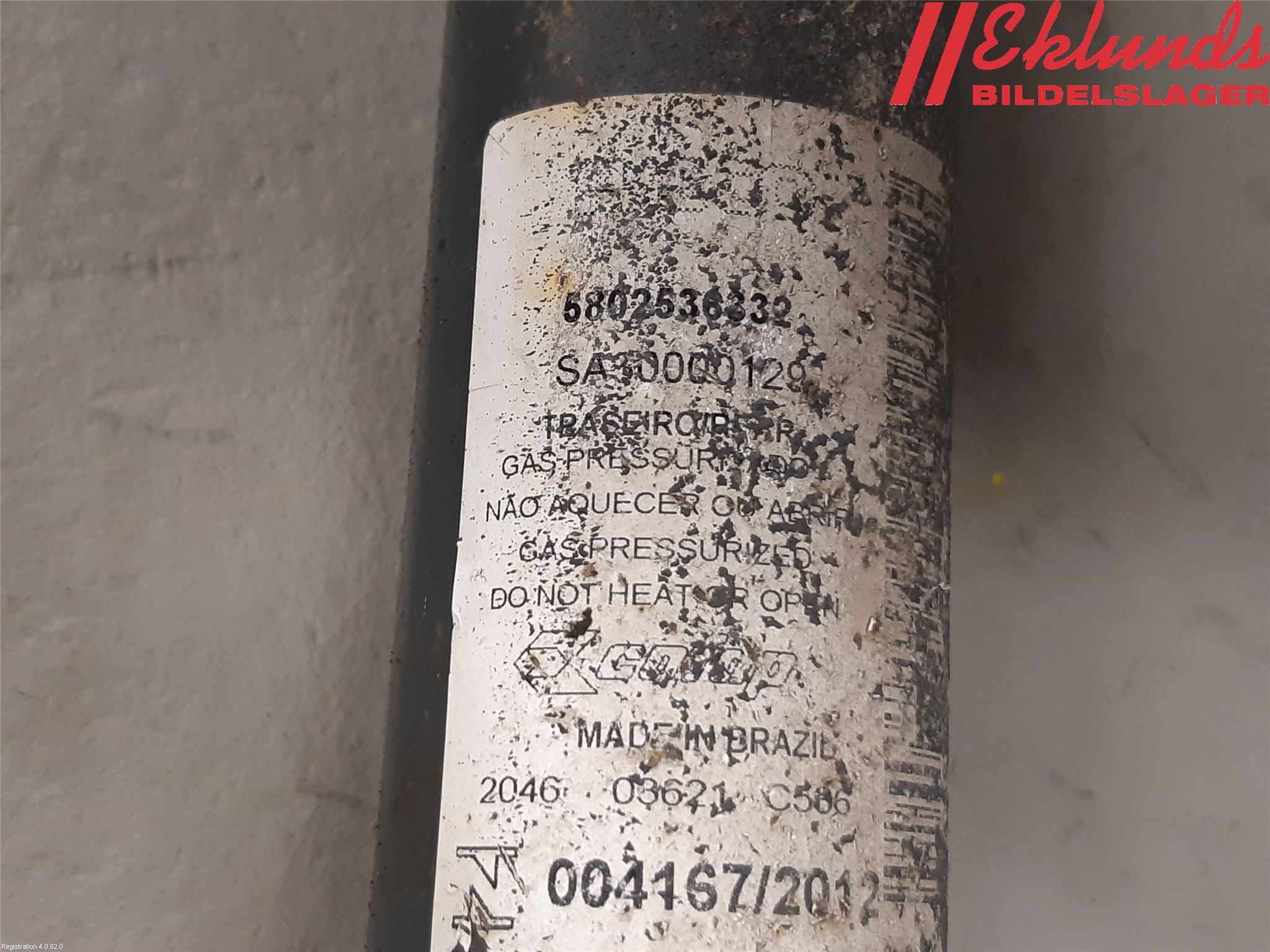 Iveco DAILY 14->> Stötdämpare Bak