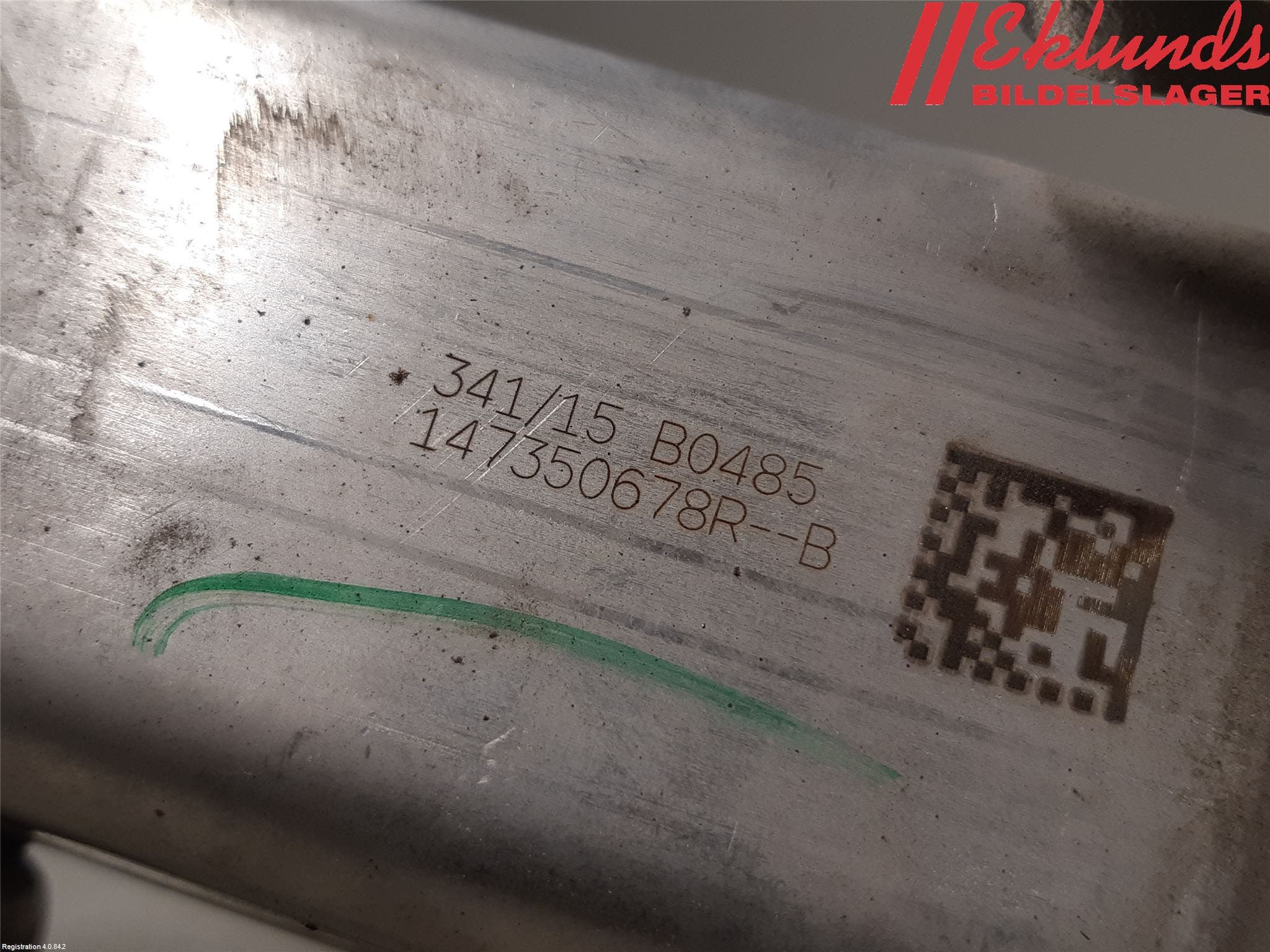 Nissan QASHQAI 14-17 Avgaskylare