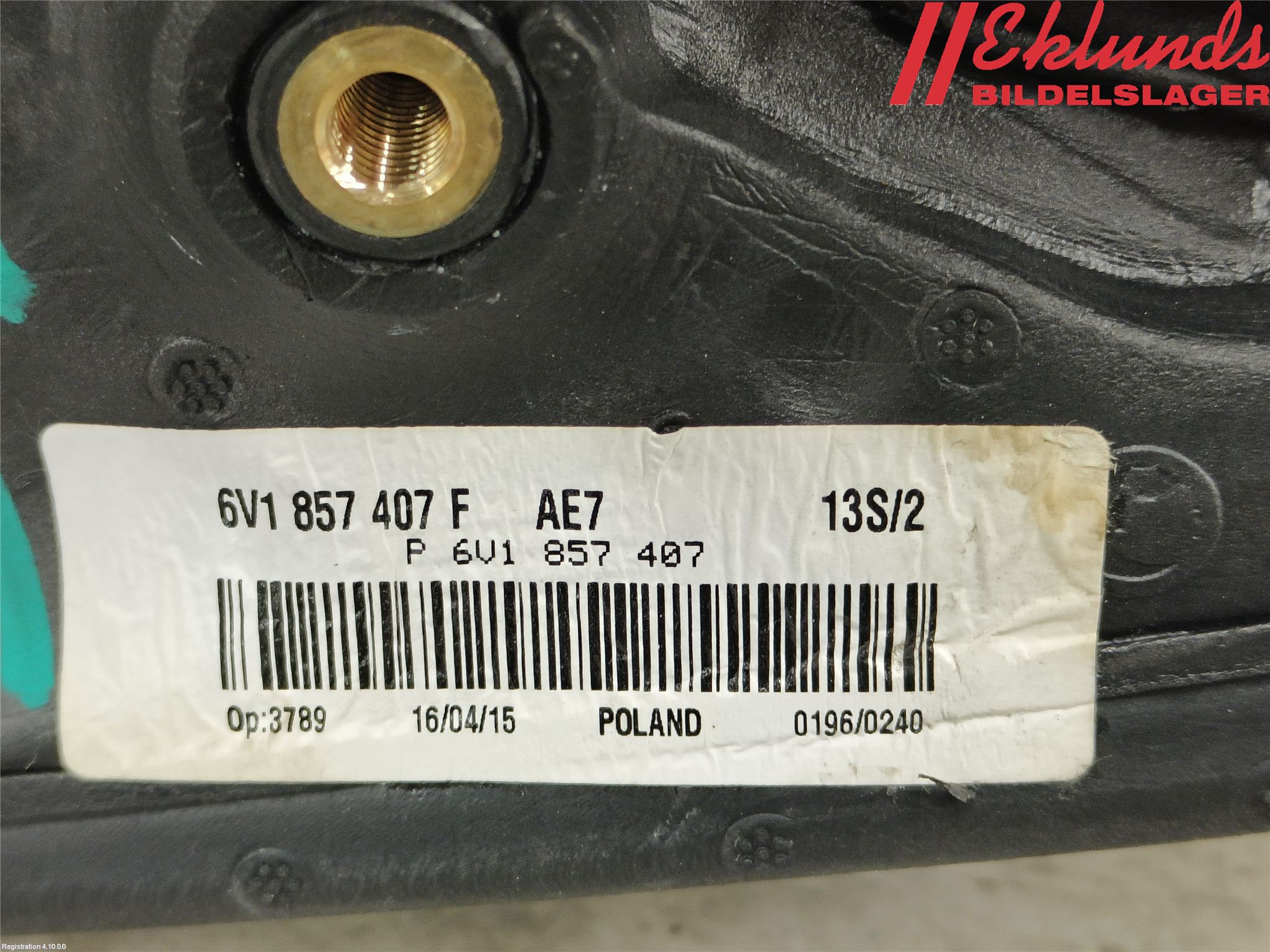 Skoda FABIA 15-21 Spegel Yttre El Vä