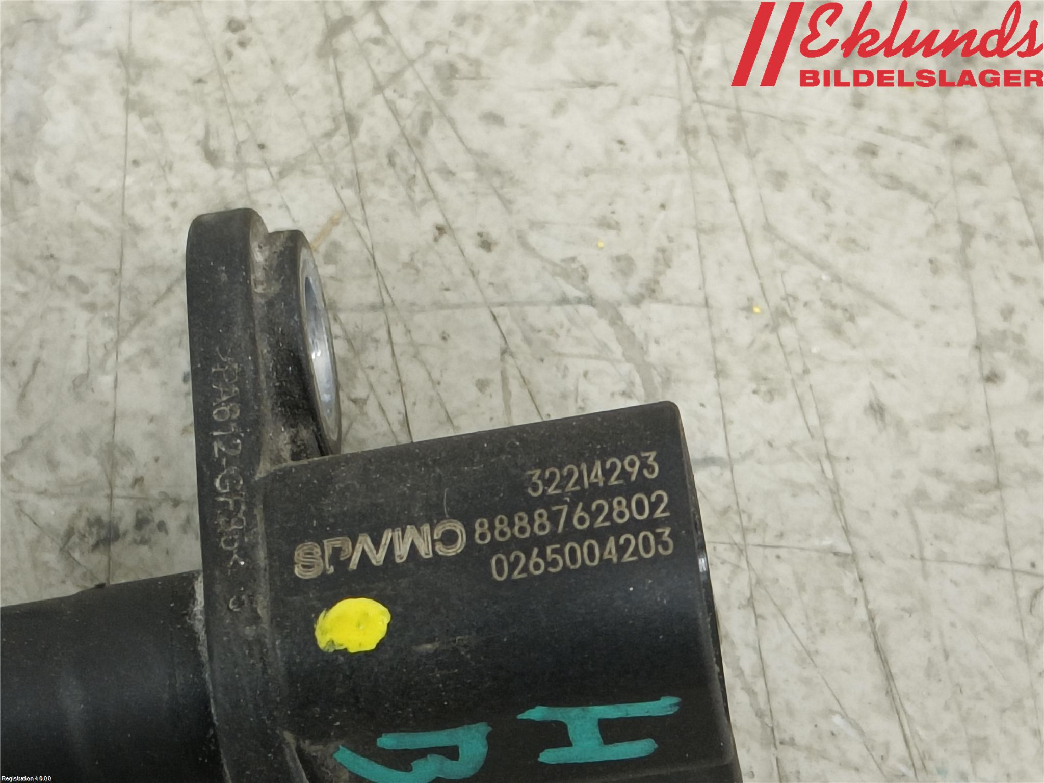 Volvo XC40/RECHARGE 18- Abs Sensor