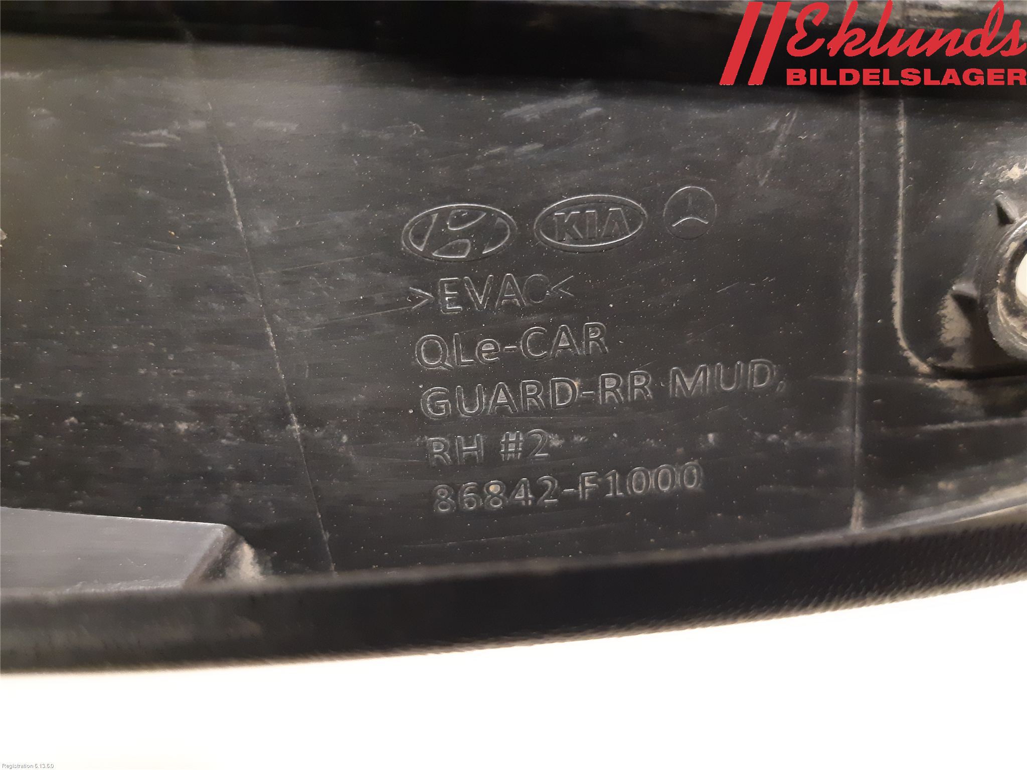 Kia SPORTAGE (QL) 16-21 Stänkskydd