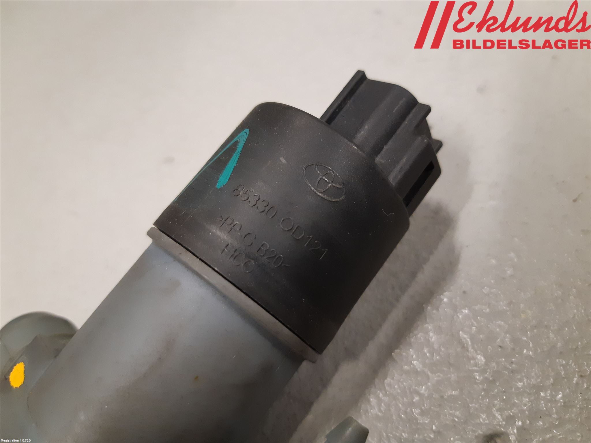 Toyota YARIS XP130 15-20 Spolarpump Vindruta