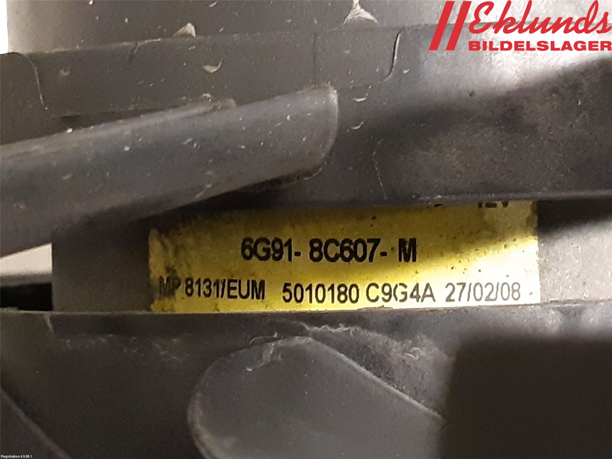 Volvo S80 07-13 Kylfläkt El