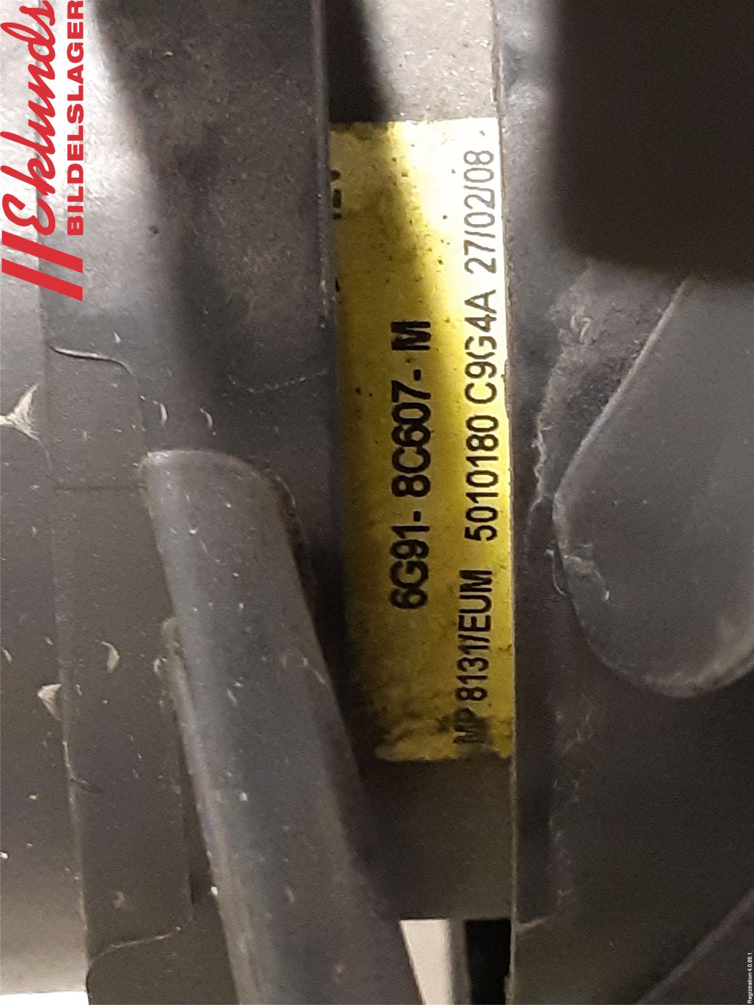 Volvo S80 07-13 Kylfläkt El