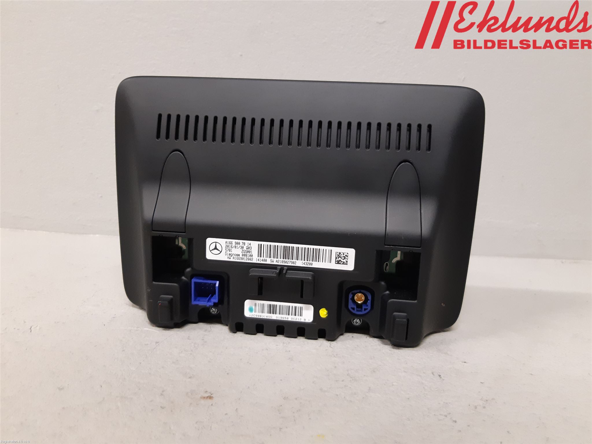Mercedes-Benz MB GLA-KLASS (X156) 13-20 Multifunktionsdisplay
