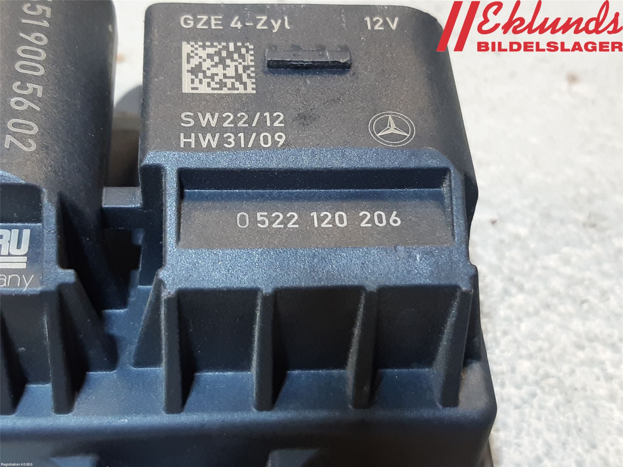 Mercedes-Benz MB CLA-KLASS (C117/X117) 13-19 Relä Glödning Diesel