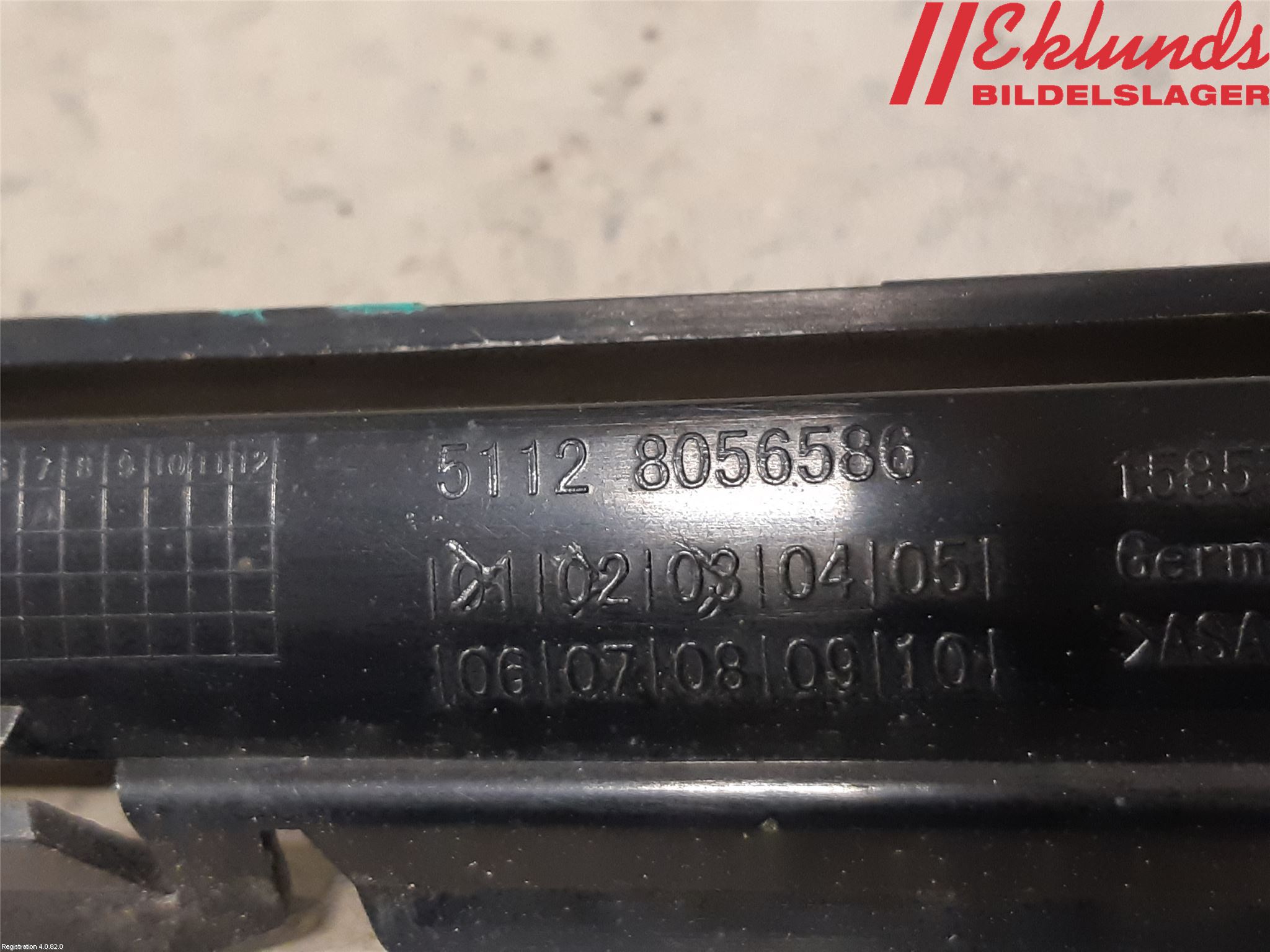 BMW 4 F32/F33/F82/F83 13-20 Stöt Utfyllnad-List-Grill