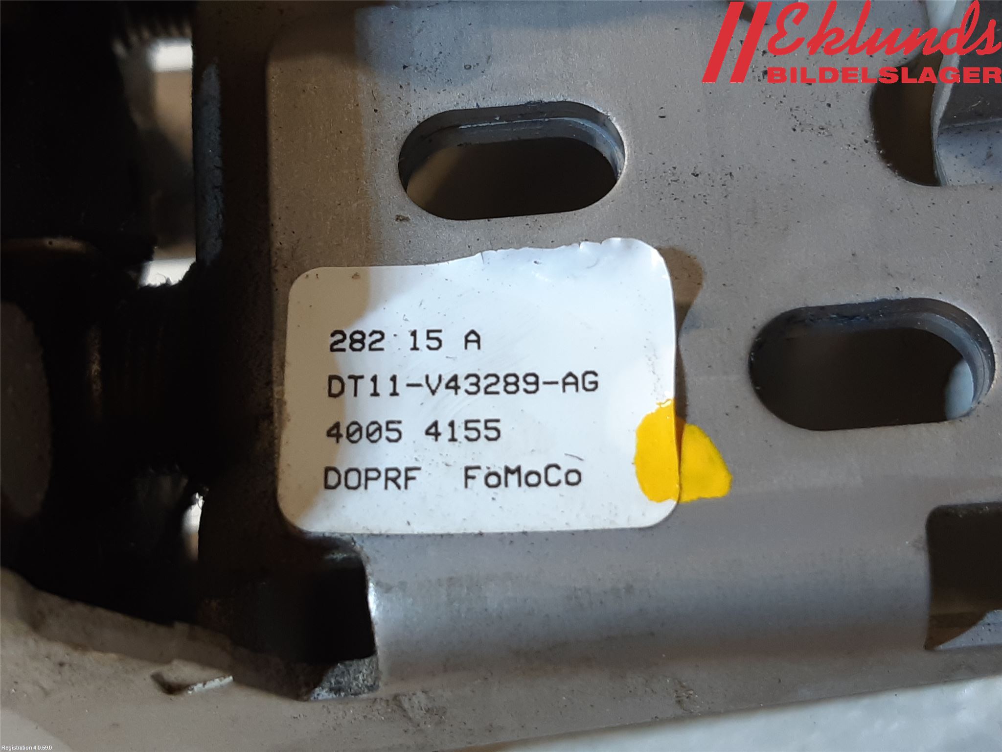 Ford TRANSIT/TOURNEO CONNECT 13-22 Låskista Baklucka
