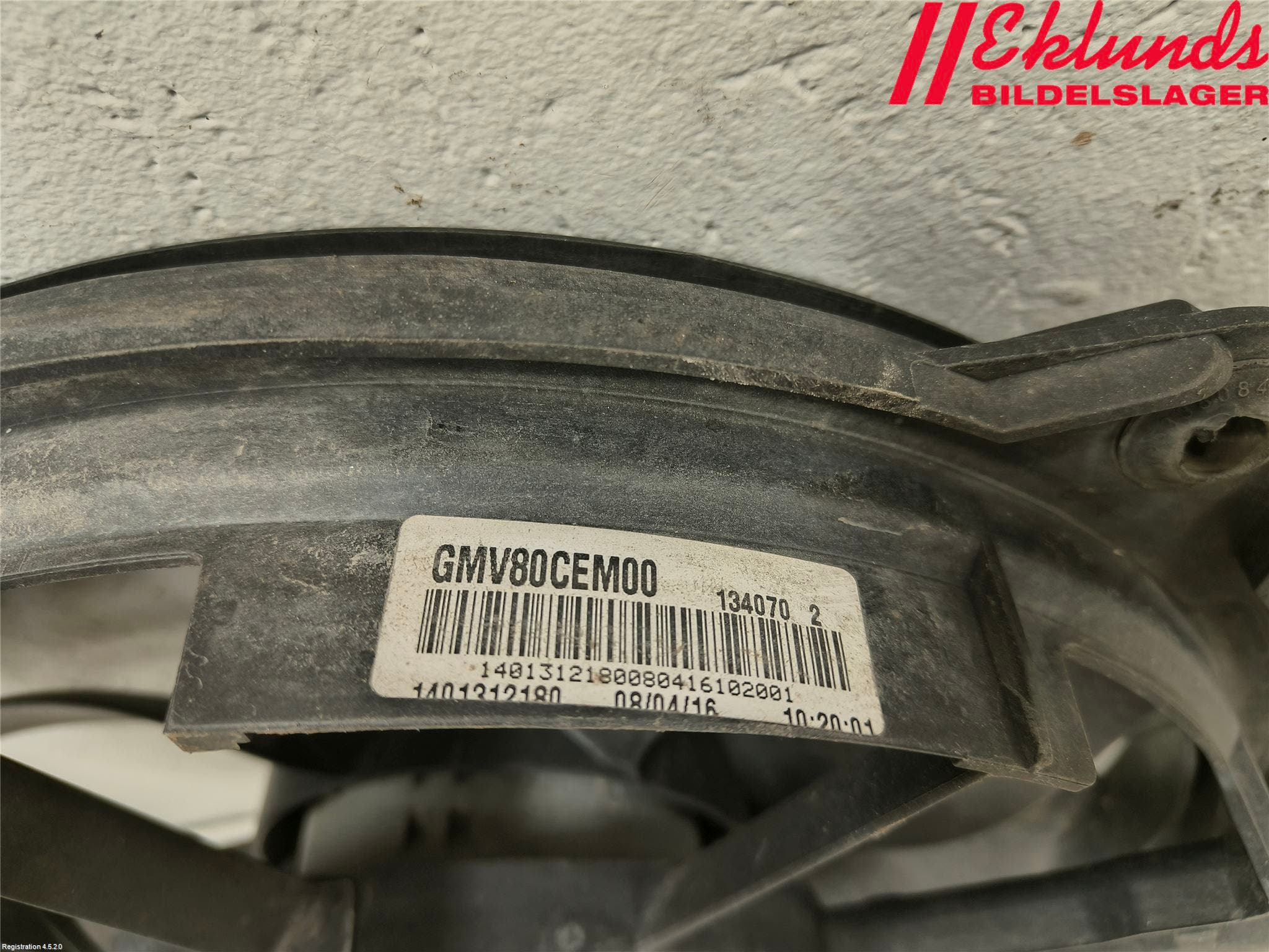 Peugeot EXPERT 15-16 Kylfläkt El