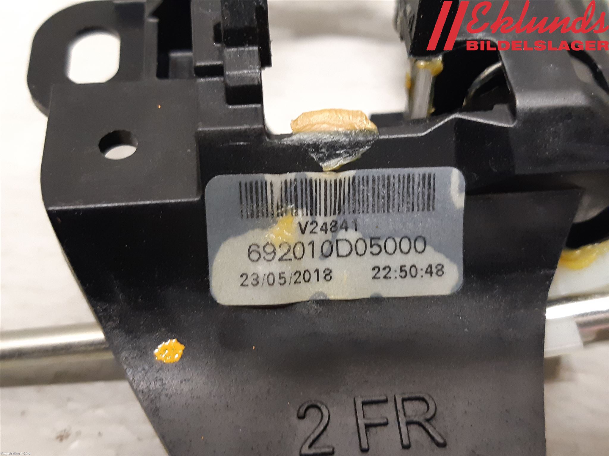 Toyota YARIS XP130 15-20 Dörrhandtag Yttre Hö