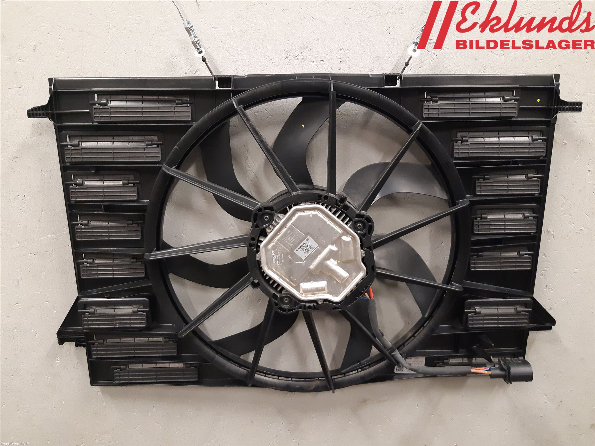 Audi A4/S4 B9 16-19 Kylfläkt El