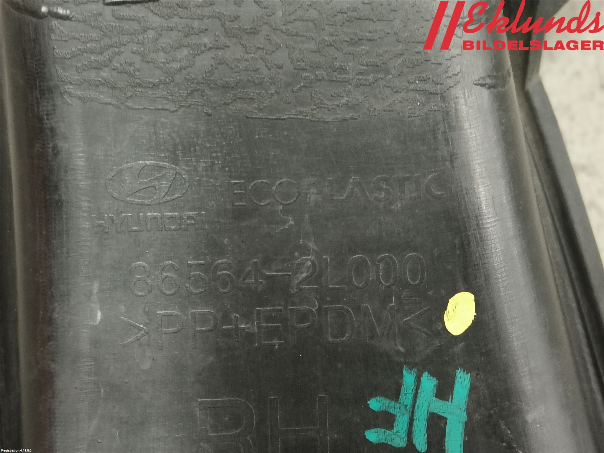 Hyundai i30 FD 07-12 Grilldel Höger