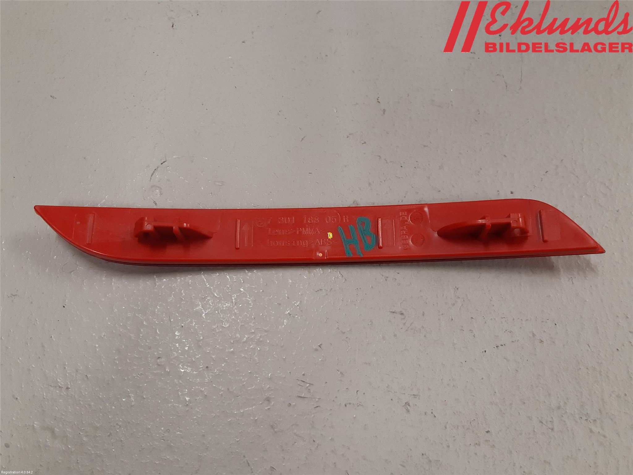 BMW 3 F30/F31/F80 12-19 Dimljus/Reflex Bak
