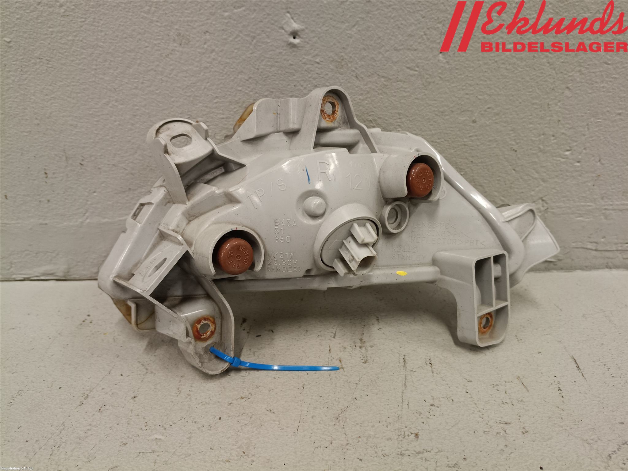 Mazda 3 III 14-19 Dimljus-Varselljus Fram