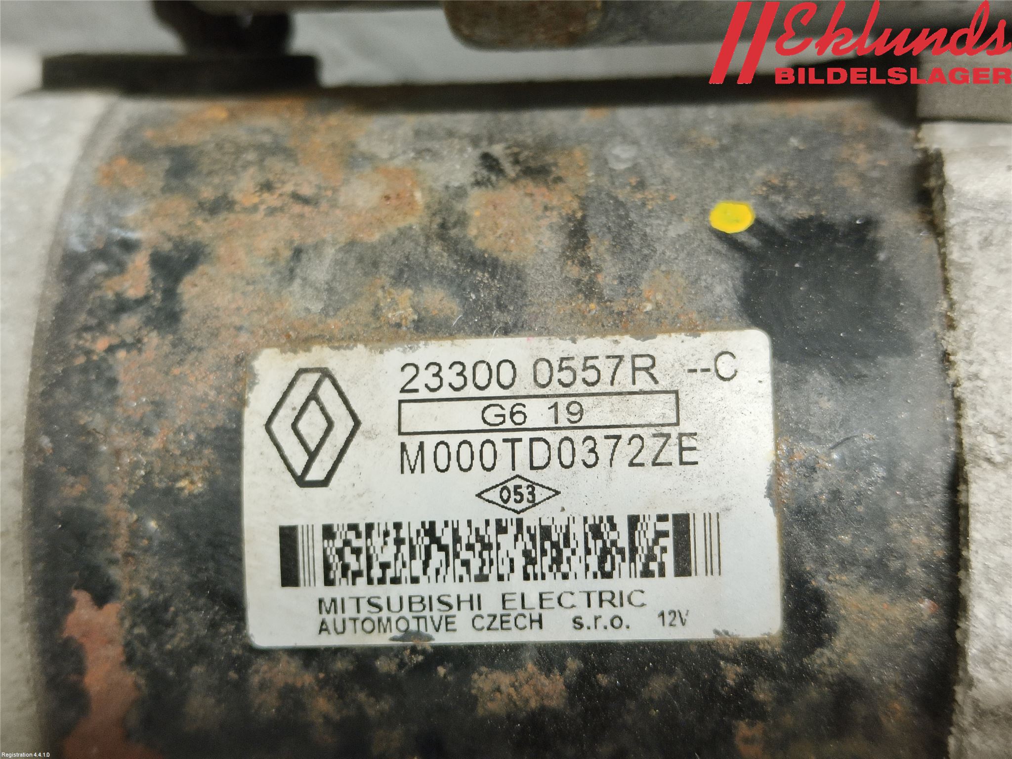 Dacia SANDERO/STEPWAY 13-20 Startmotor