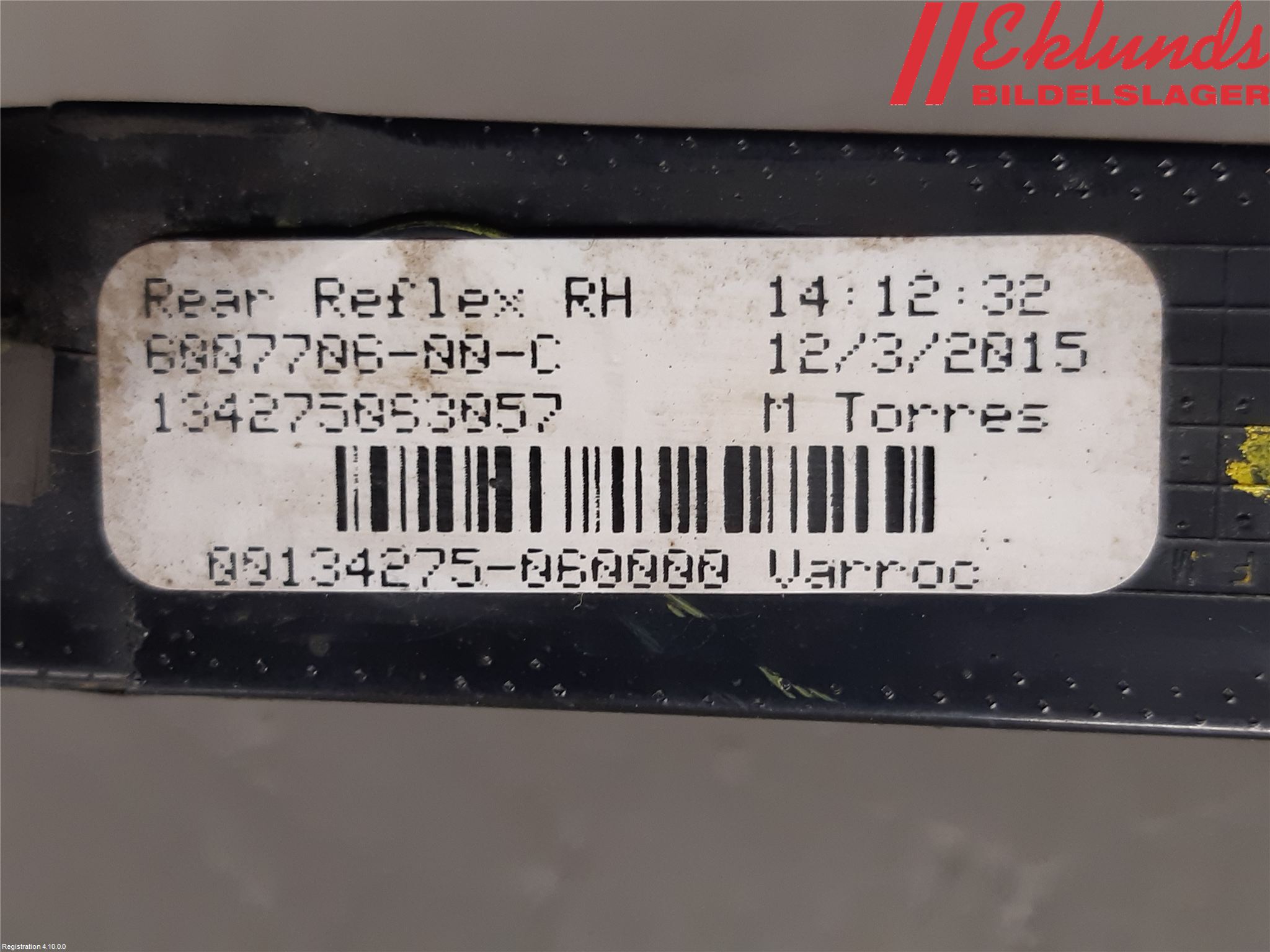 Tesla MODEL S 13- Dimljus/Reflex Bak