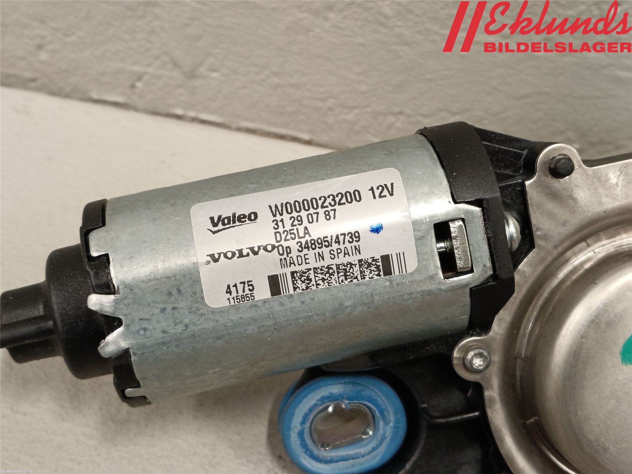 Volvo XC70 14-16 Torkarmotor Baklucka