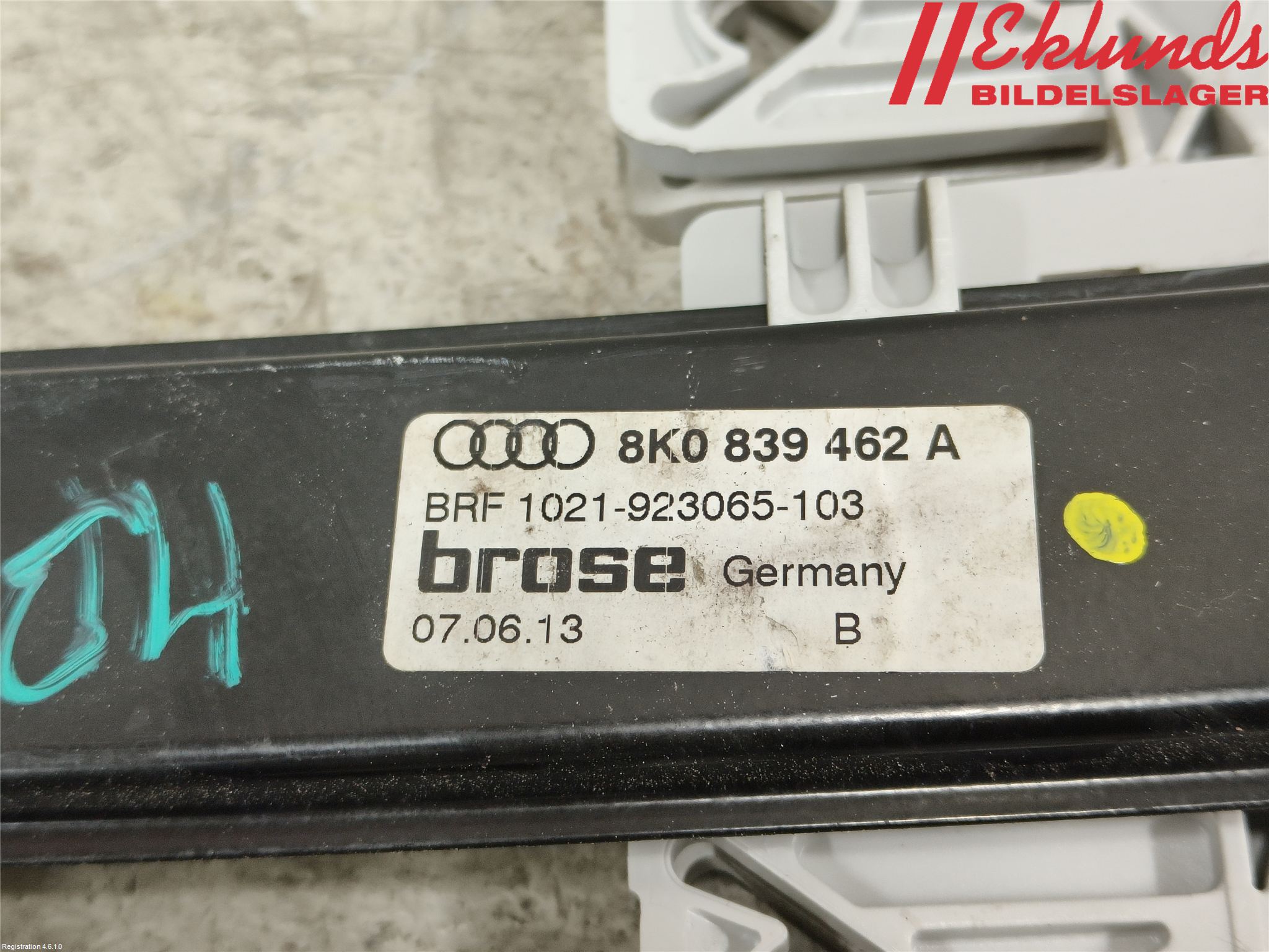 Audi A4 12-15 Fönsterhiss El Kompl