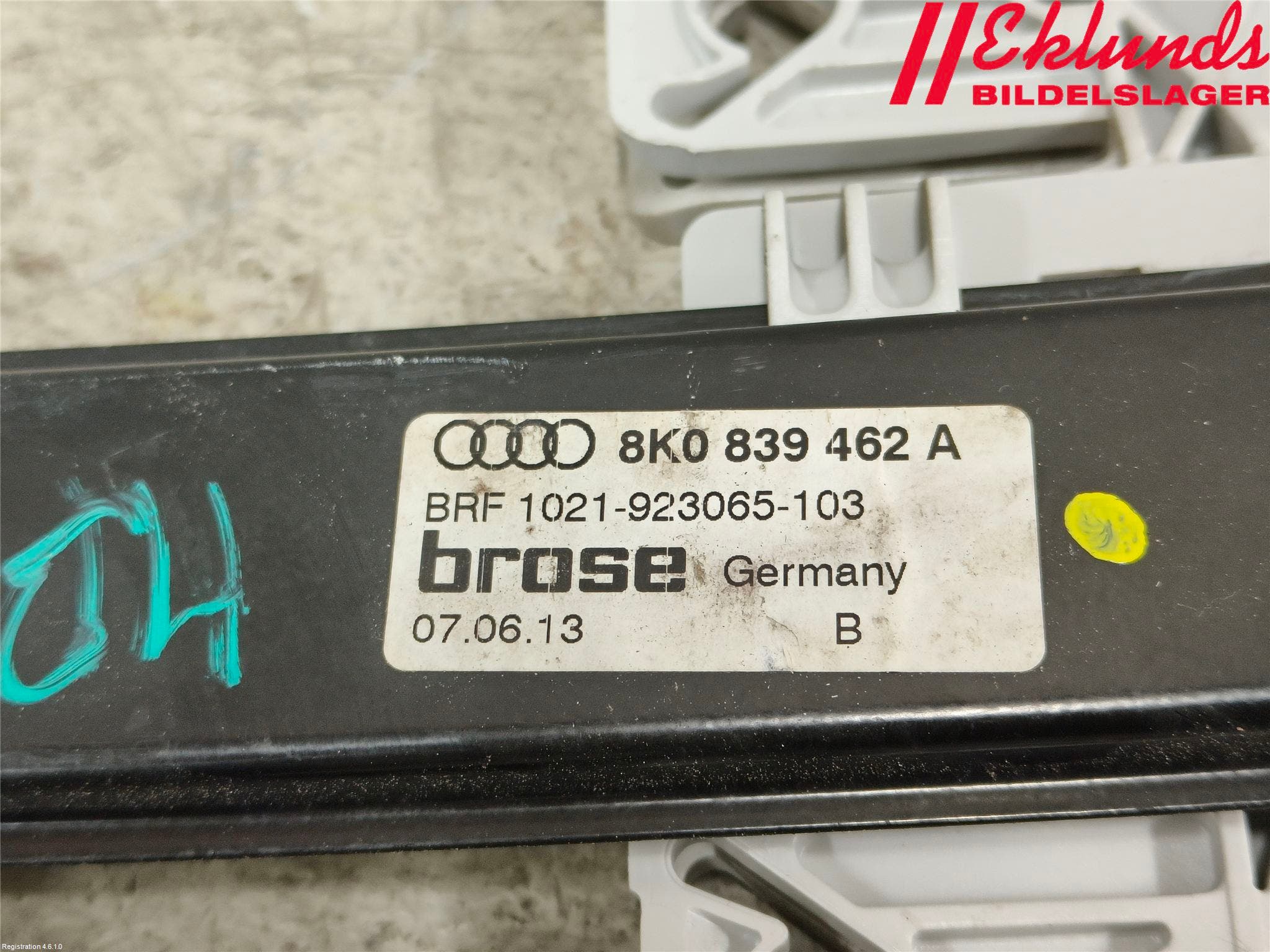 Audi A4 12-15 Fönsterhiss El Kompl