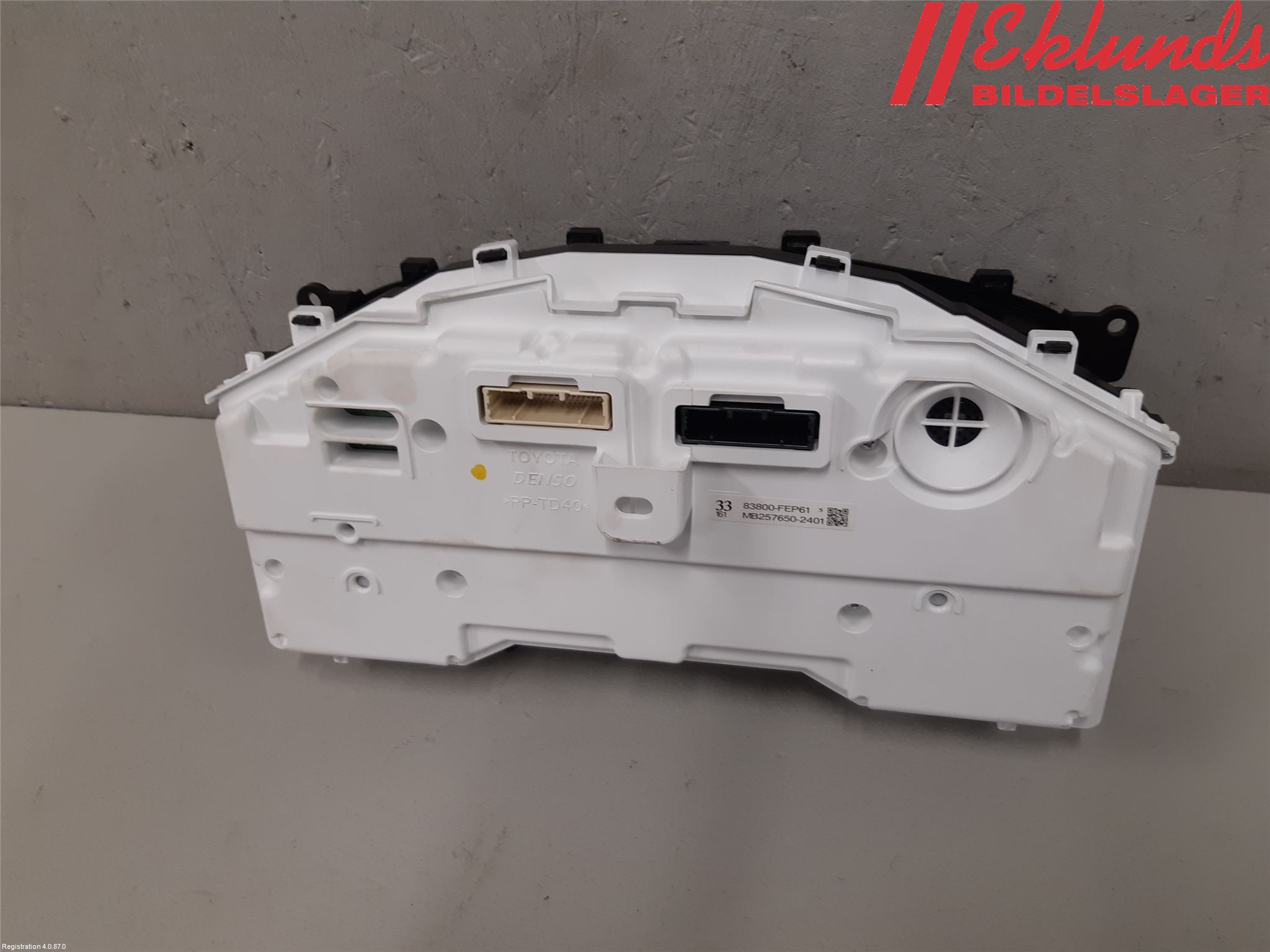 Toyota COROLLA 19- Instrument Komb