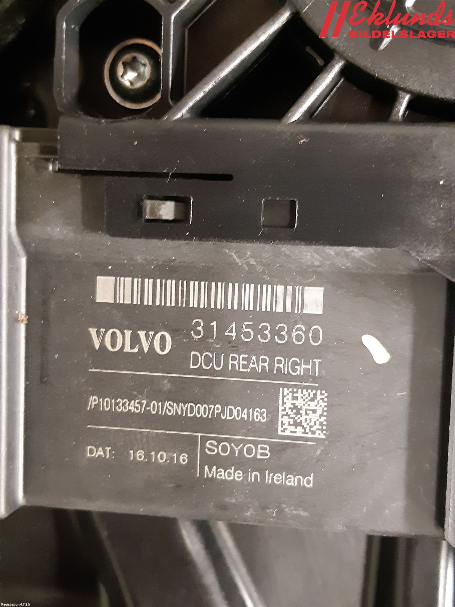 Volvo XC90/RECHARGE 16- Fönsterhiss El Kompl