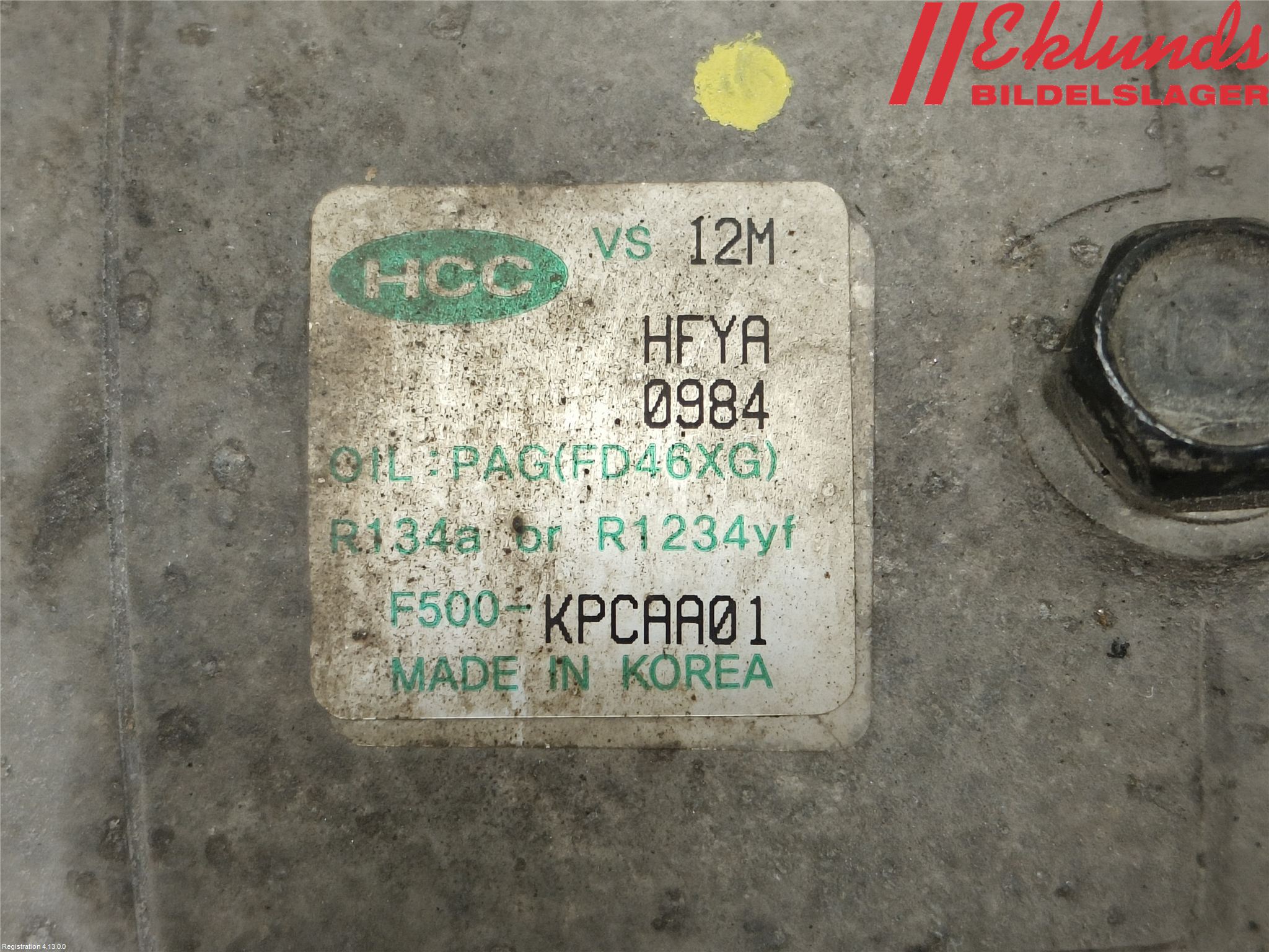 Hyundai i20 PB 09-14 Ac Kompressor