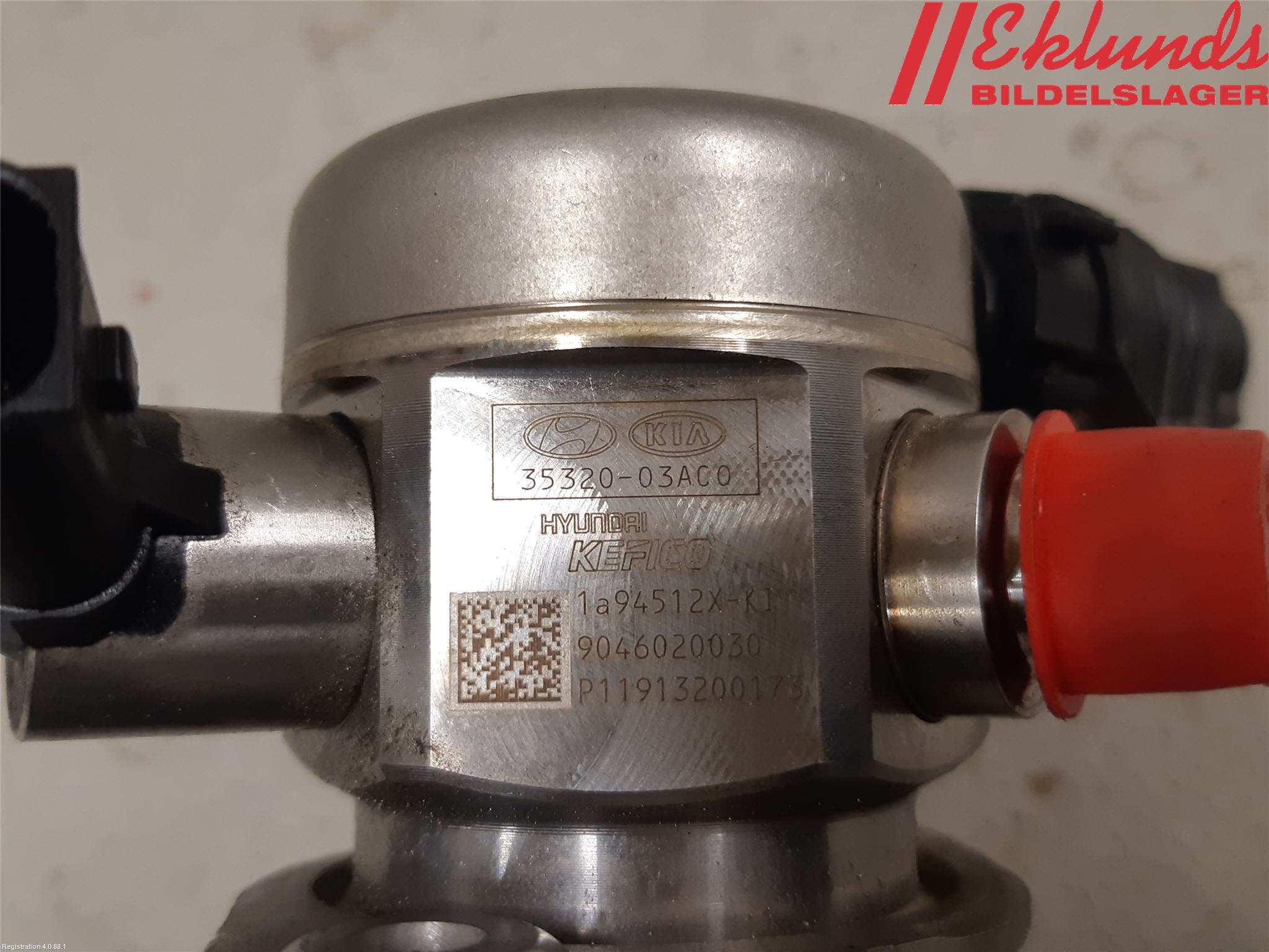 Kia NIRO (DE) 17-22 Bränslepump Mek
