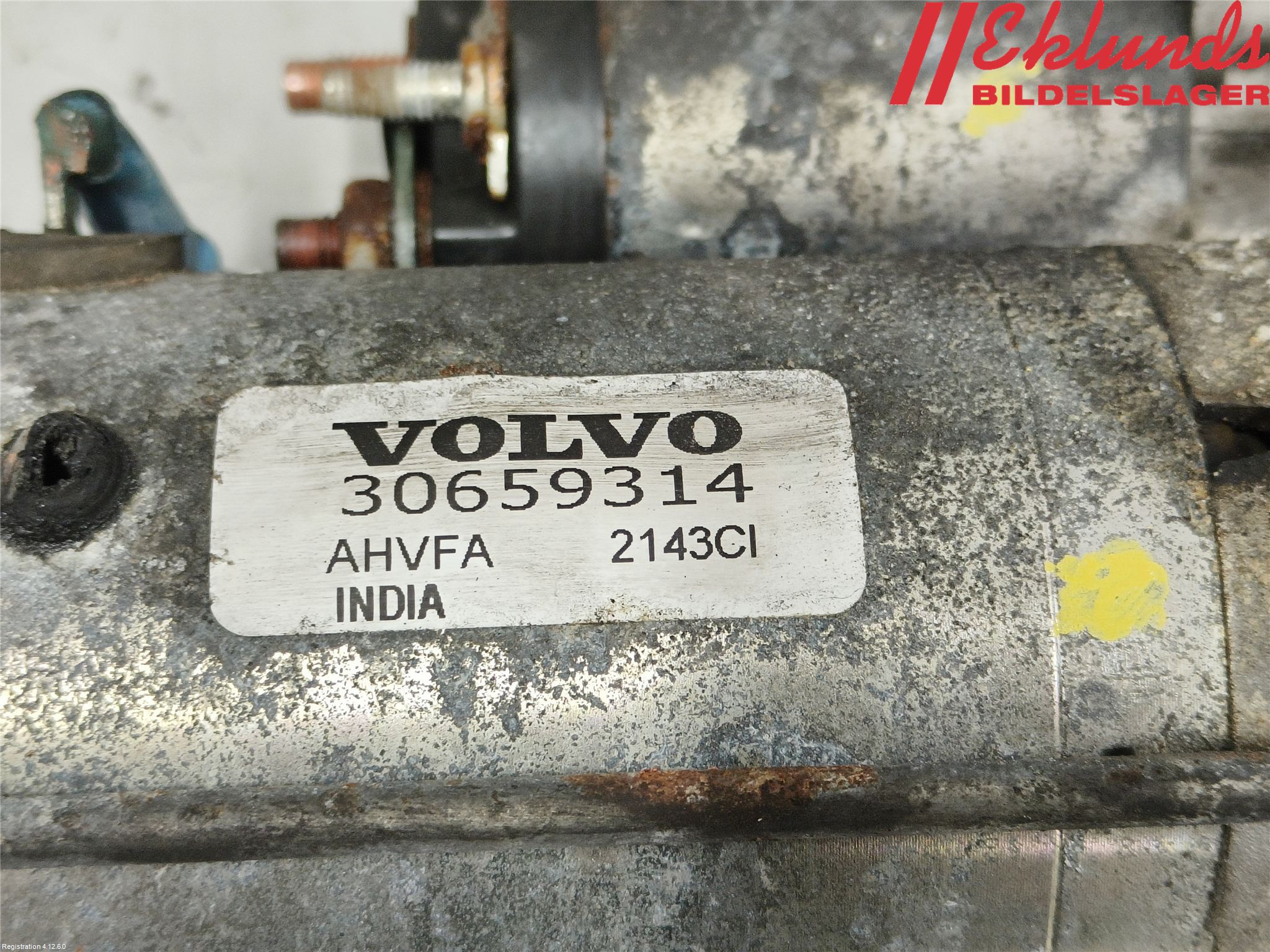 Volvo S60 11-13 Startmotor Diesel