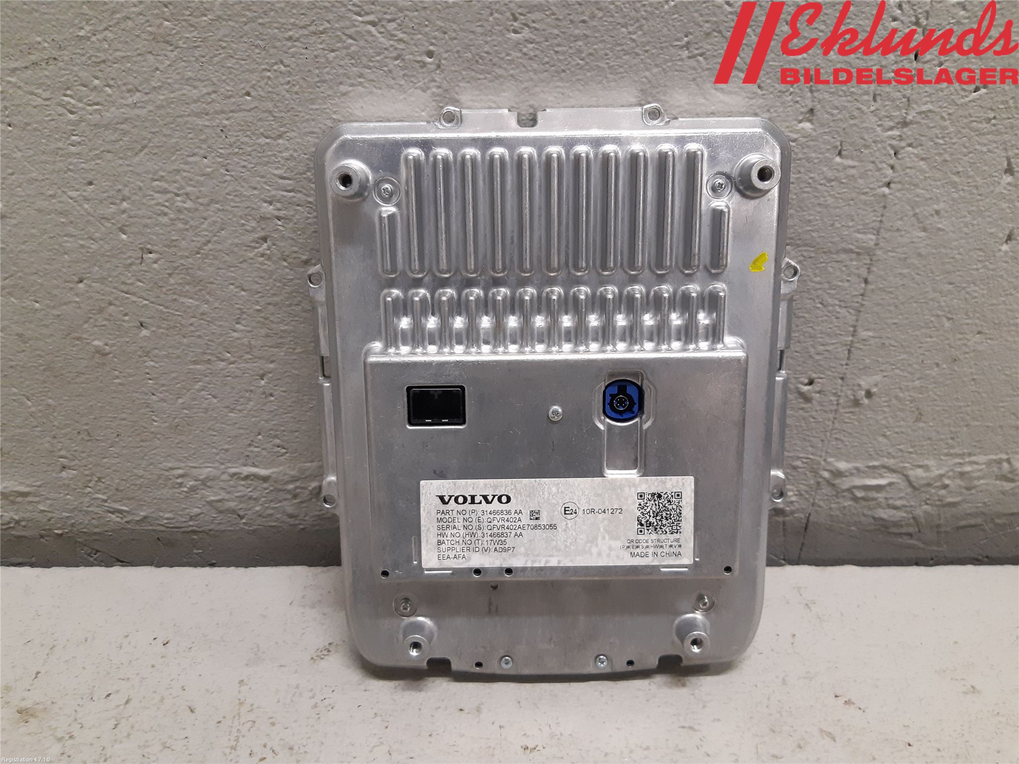 Volvo S90 17->> Cd Radio - Multimediapanel