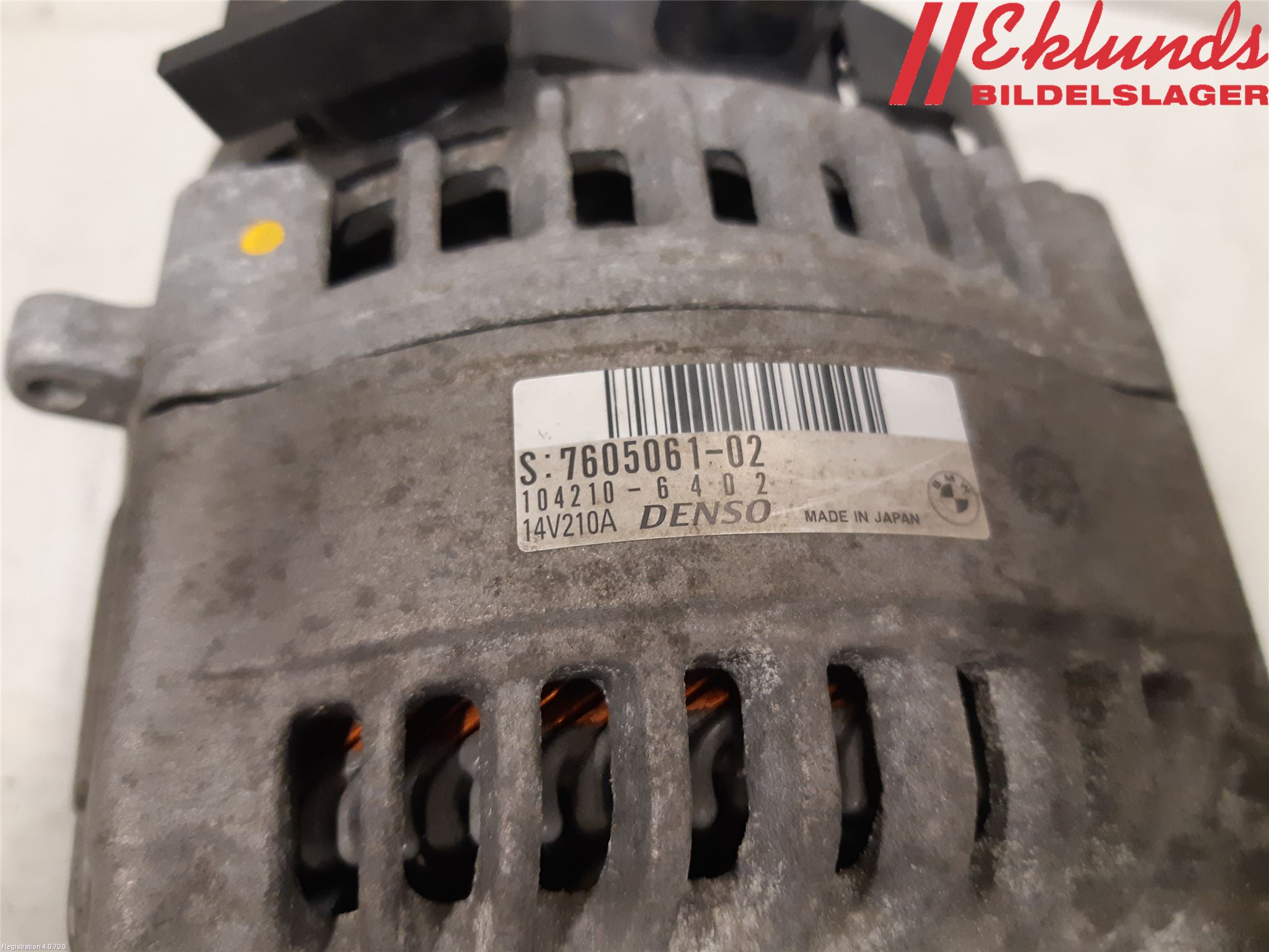 BMW 3 F30/F31/F80 12-19 Generator