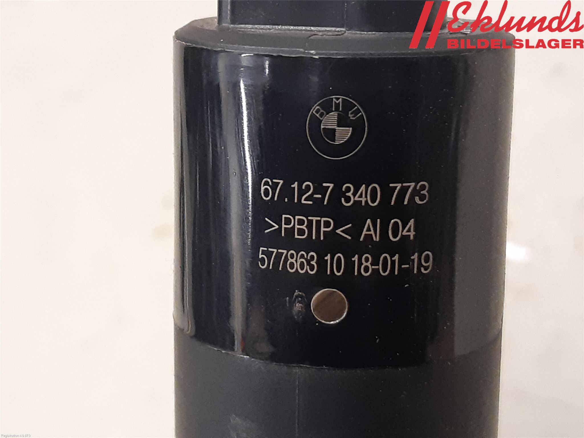BMW X1 F48 15-22 Spolarpump Högtryck