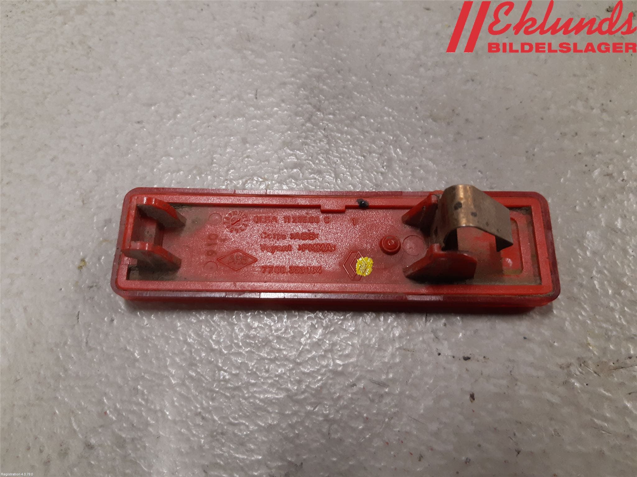 Opel VIVARO 01-14 Dimljus/Reflex Bak