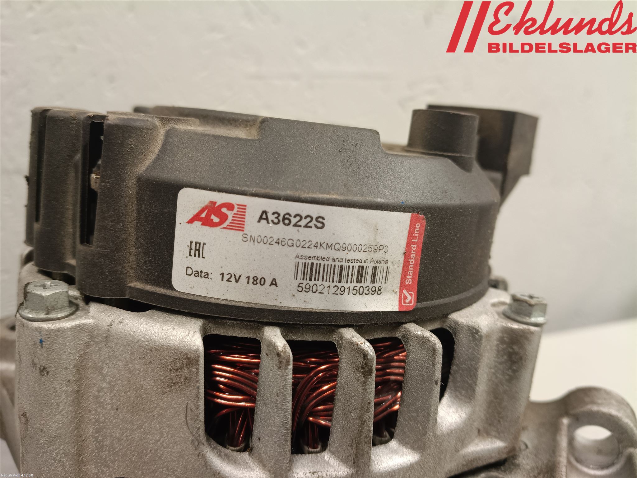 Volvo V60 11-13 Generator