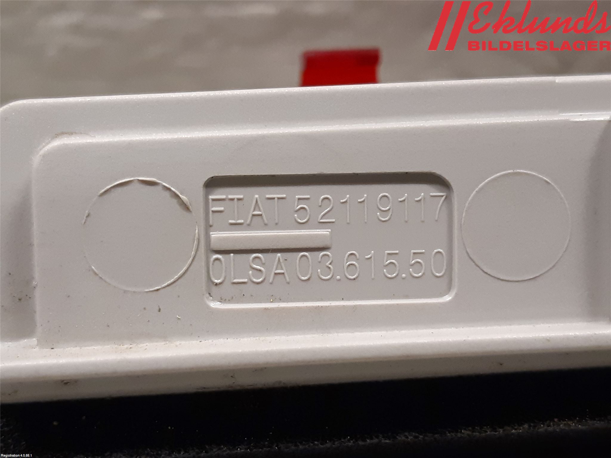 Fiat 500X 15- Bromsljus Bakruta