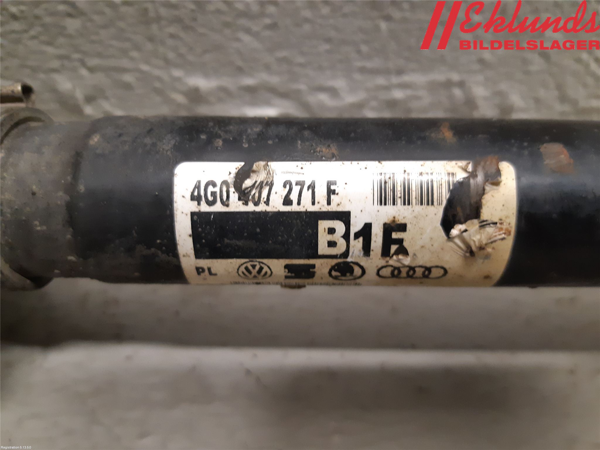 Audi A6/S6 4G 11-18 Drivaxel Fram Höger