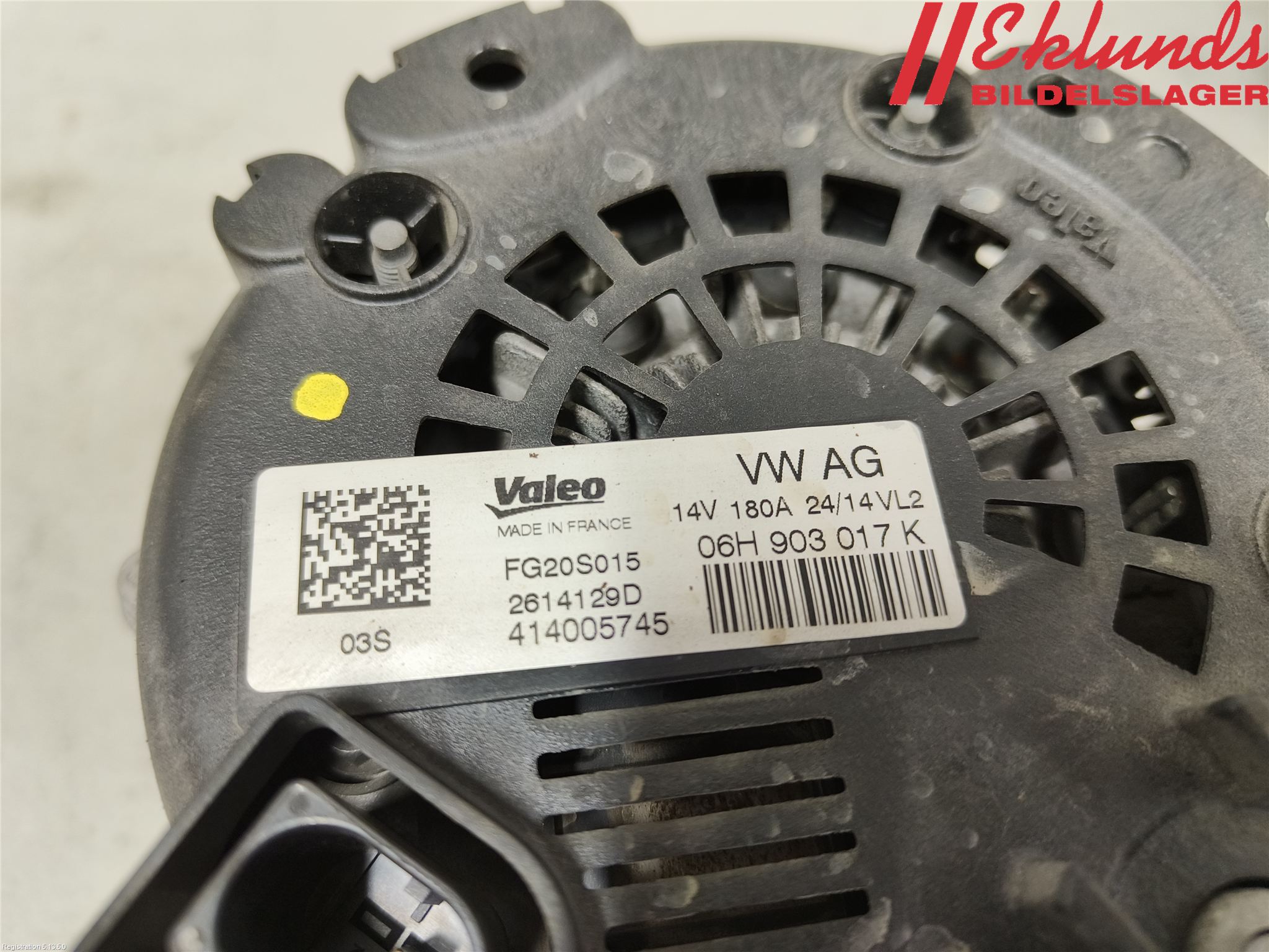 Audi A4 12-15 Generator