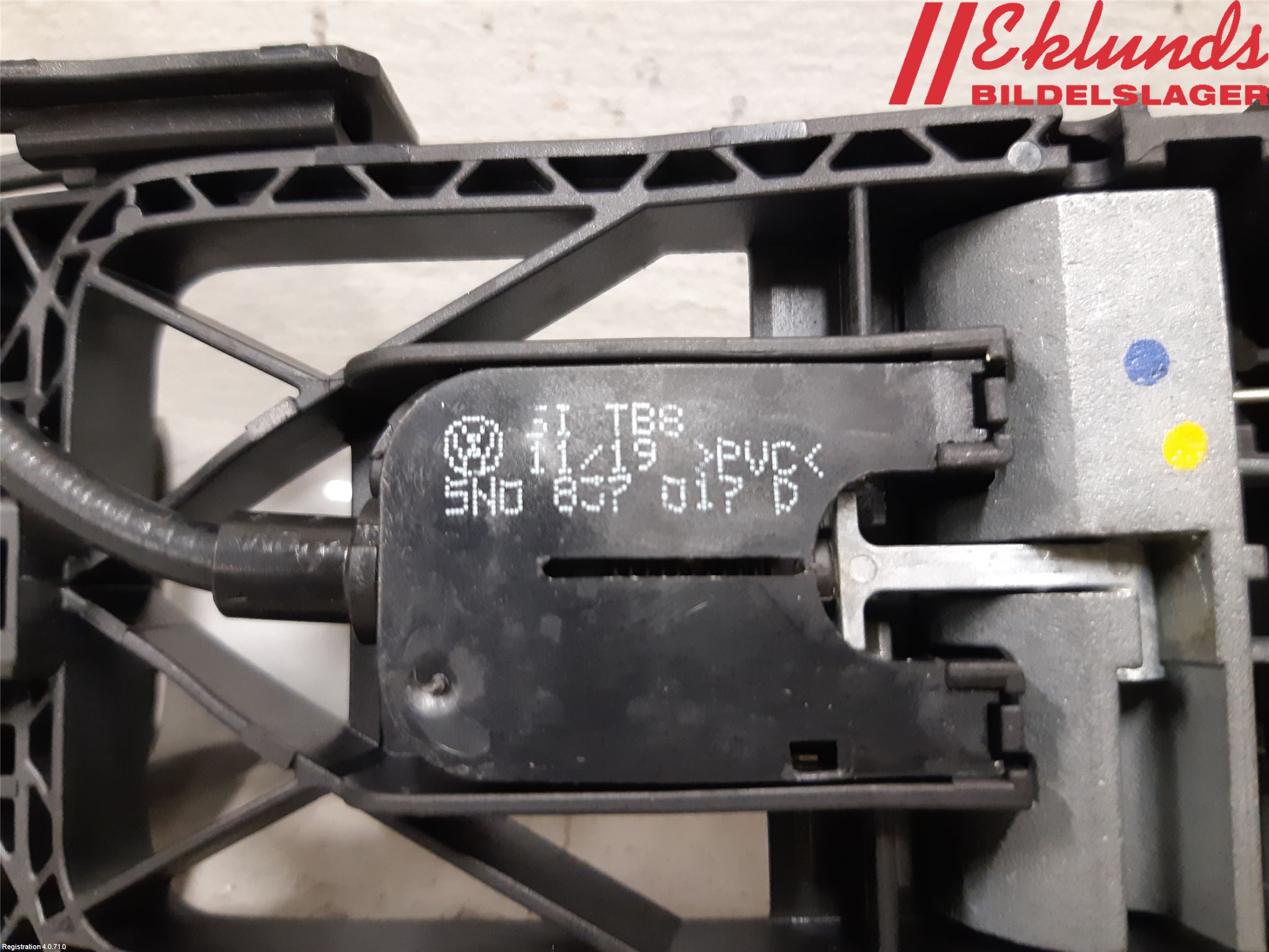 Audi A3/S3 8V 13-20 Dörrhandtag Yttre Vä