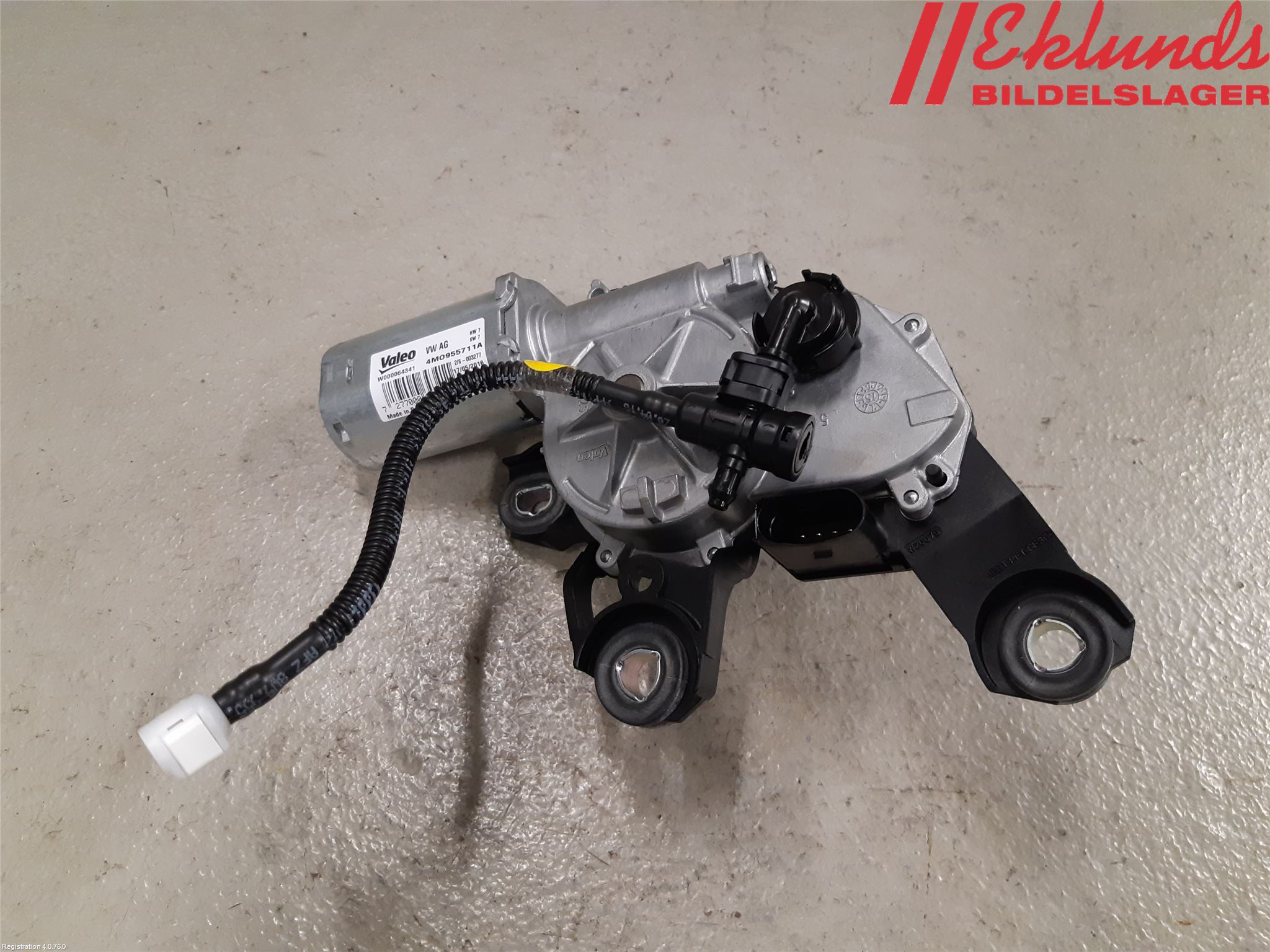 Audi A4/S4 B9 16-19 Torkarmotor Baklucka