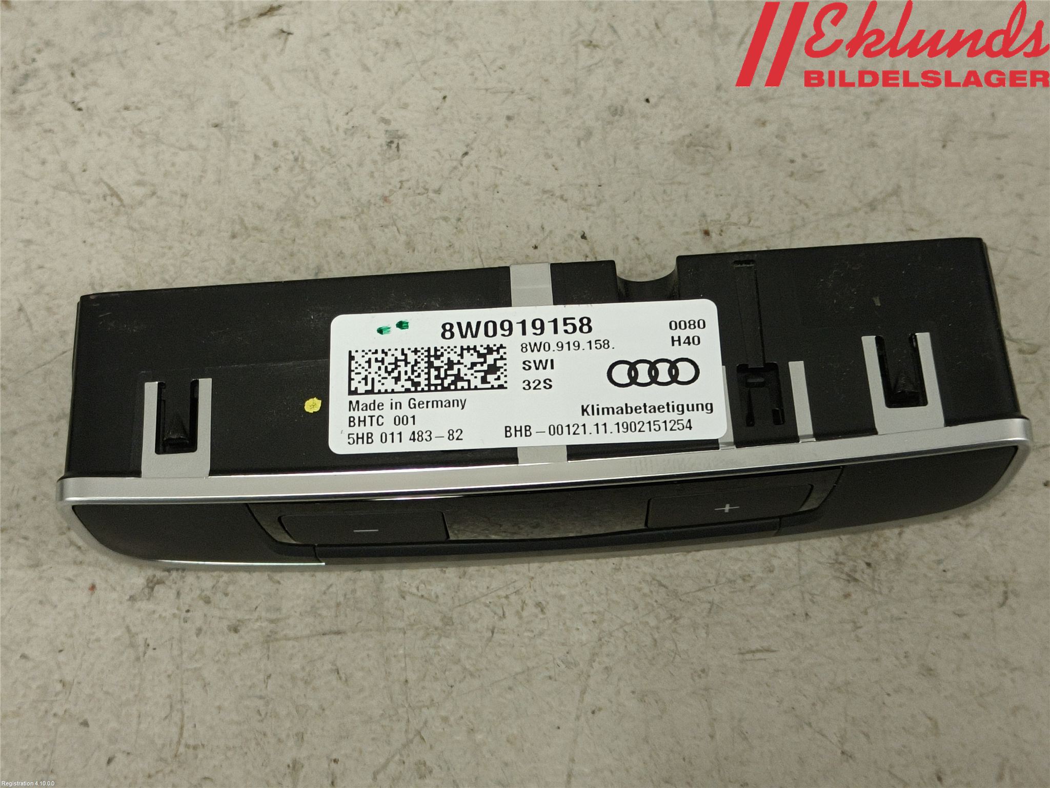 Audi A4/S4 B9 20- Strömställare Övrigt