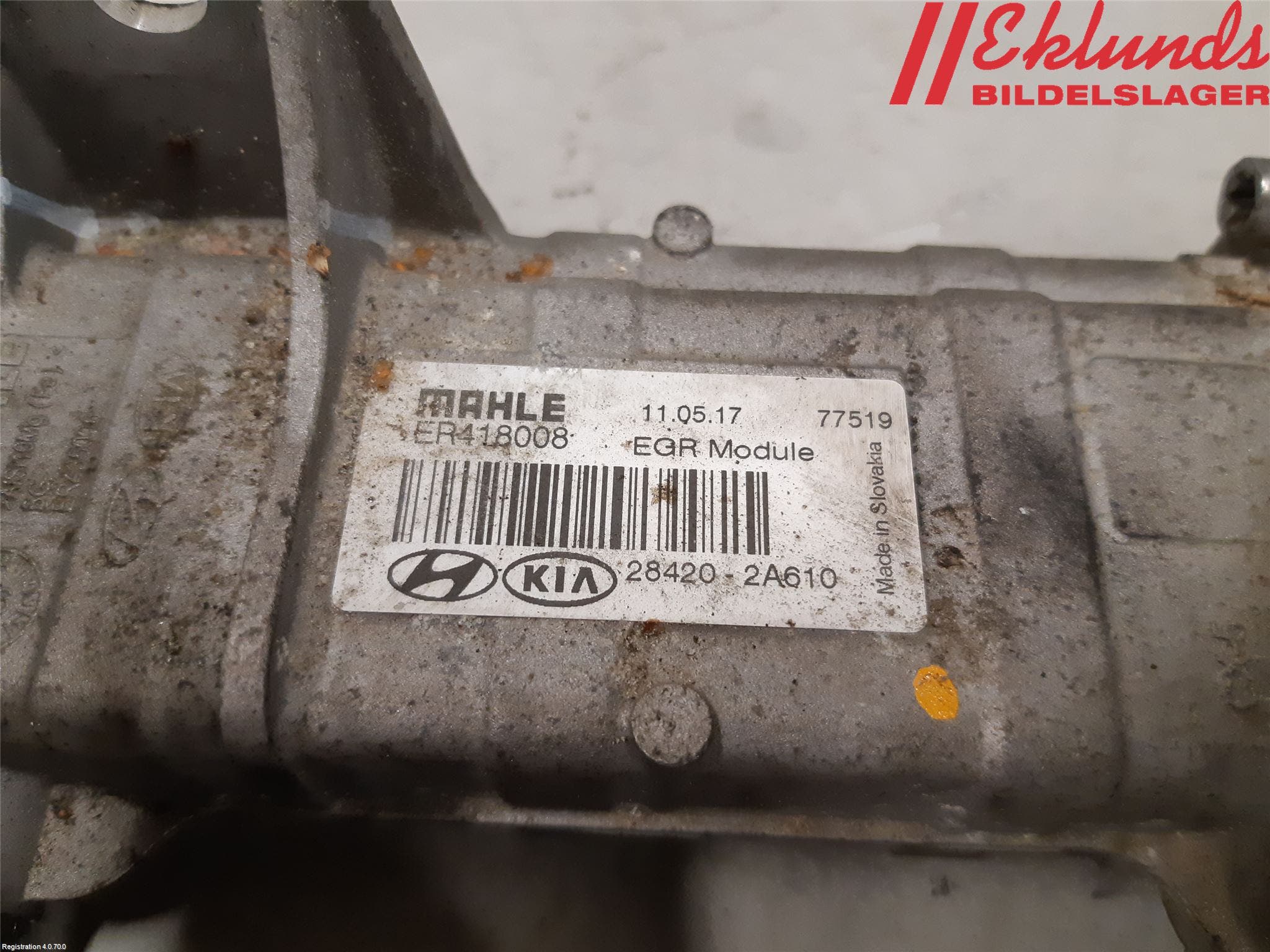 Kia CEED 12-18 Egr Ventil